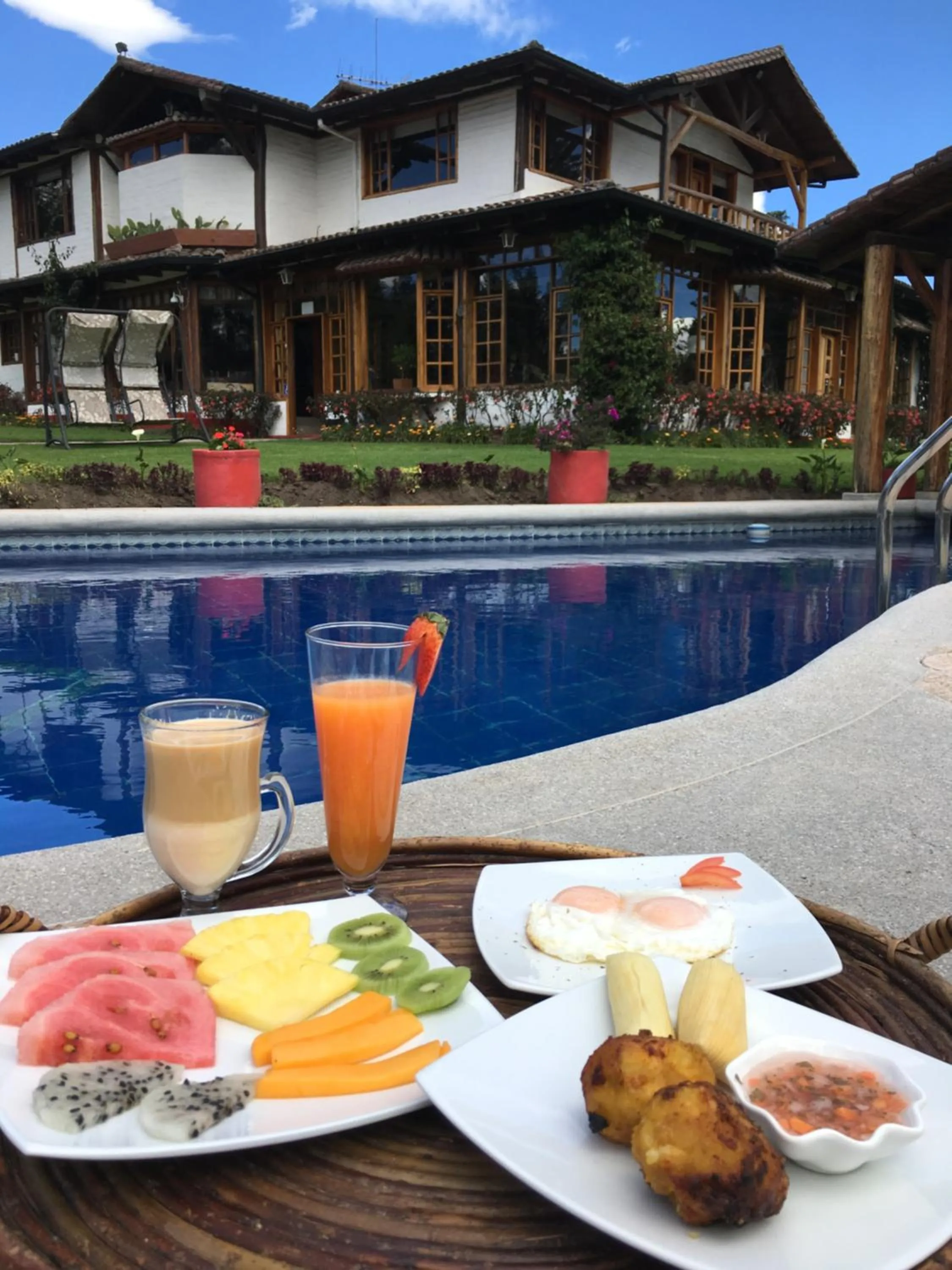 Food close-up in Casa d'Campo Tababela Hotel Boutique