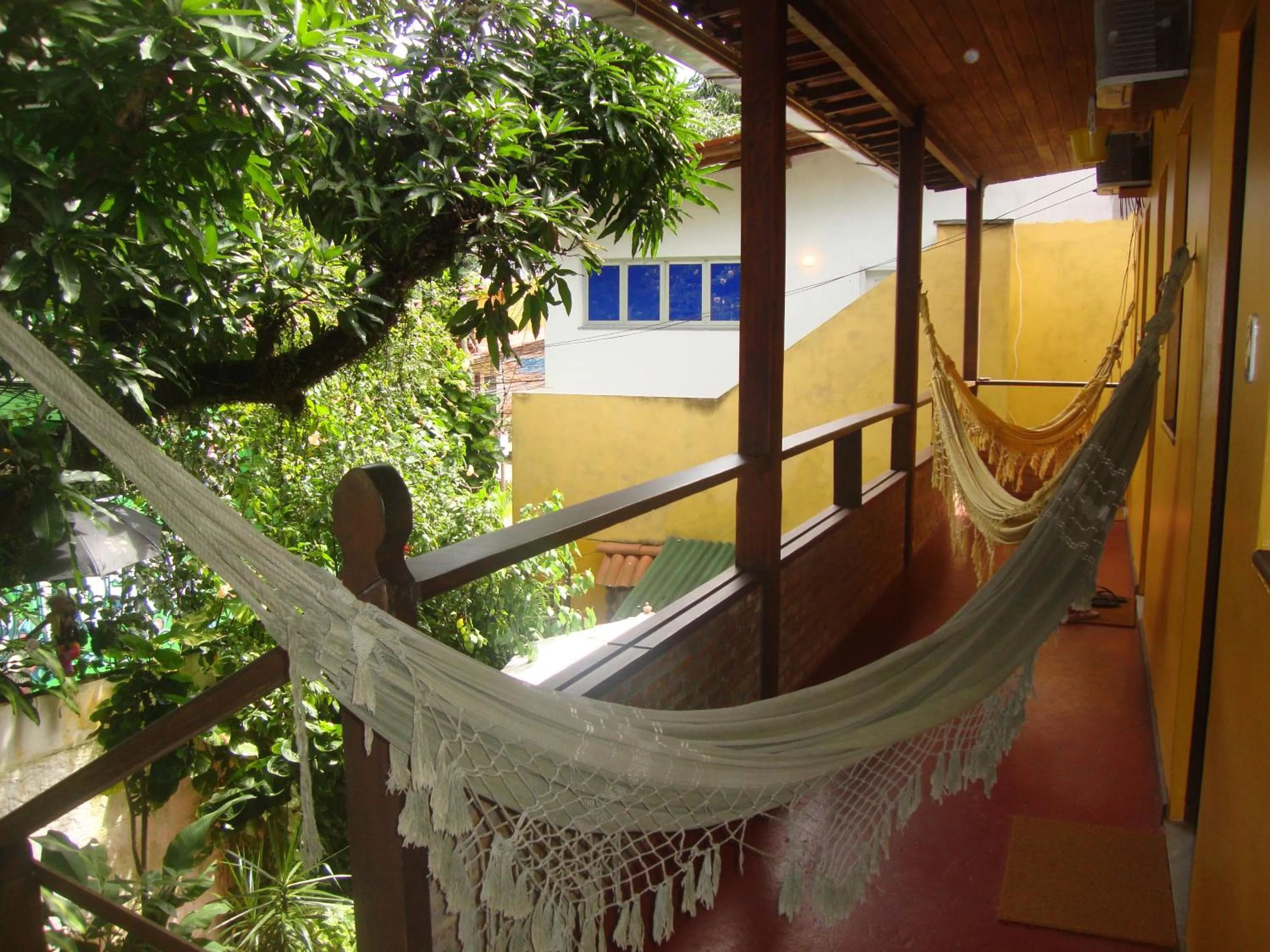Balcony/Terrace in Pousada Caravelas