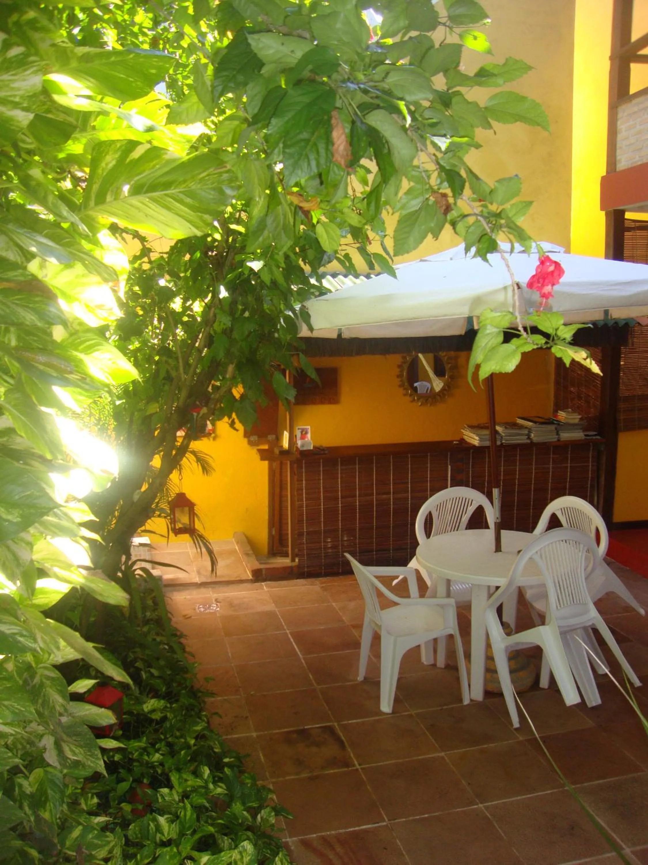 Lobby or reception in Pousada Caravelas