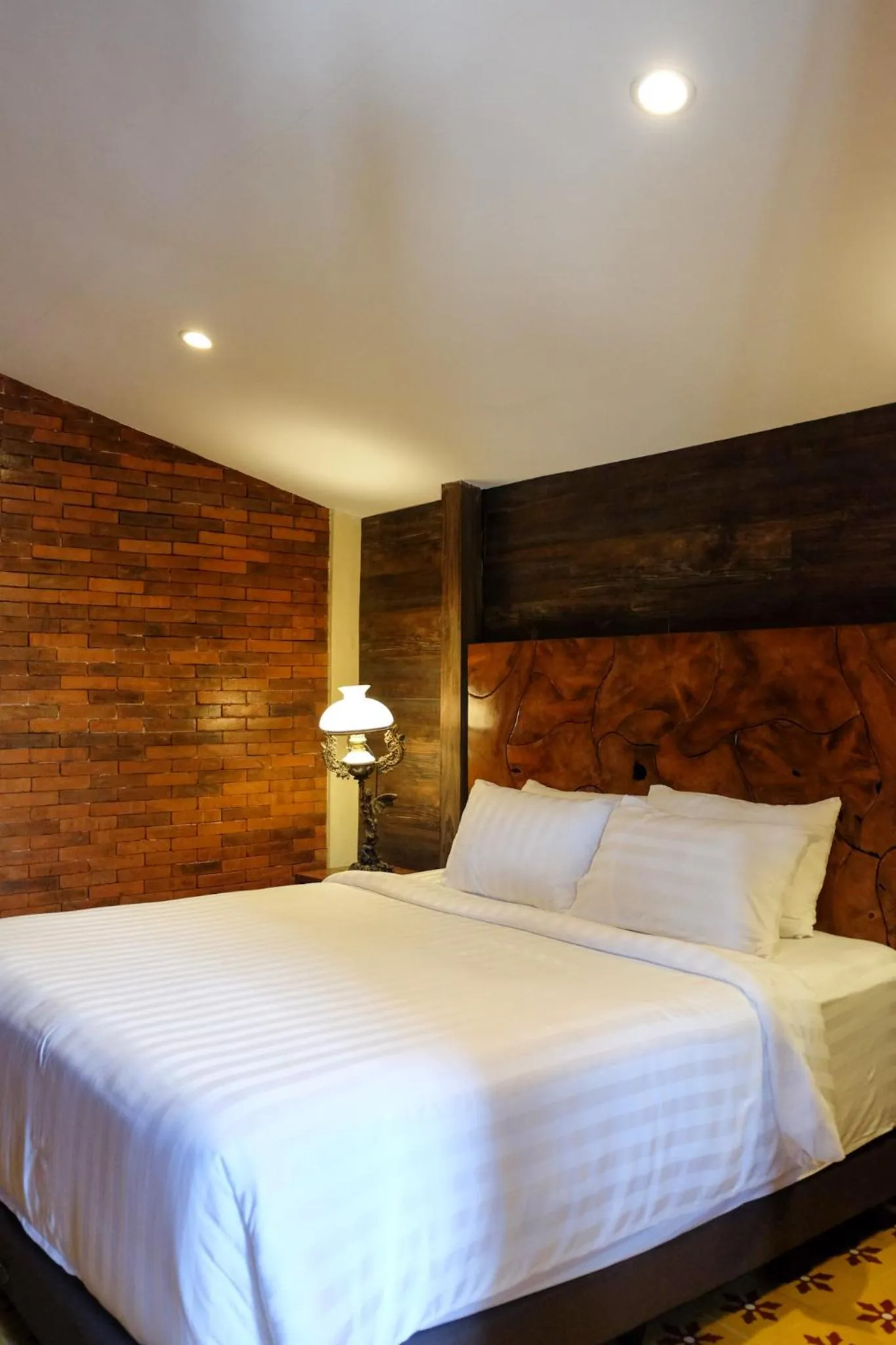 Bed in Bale Devata Resort