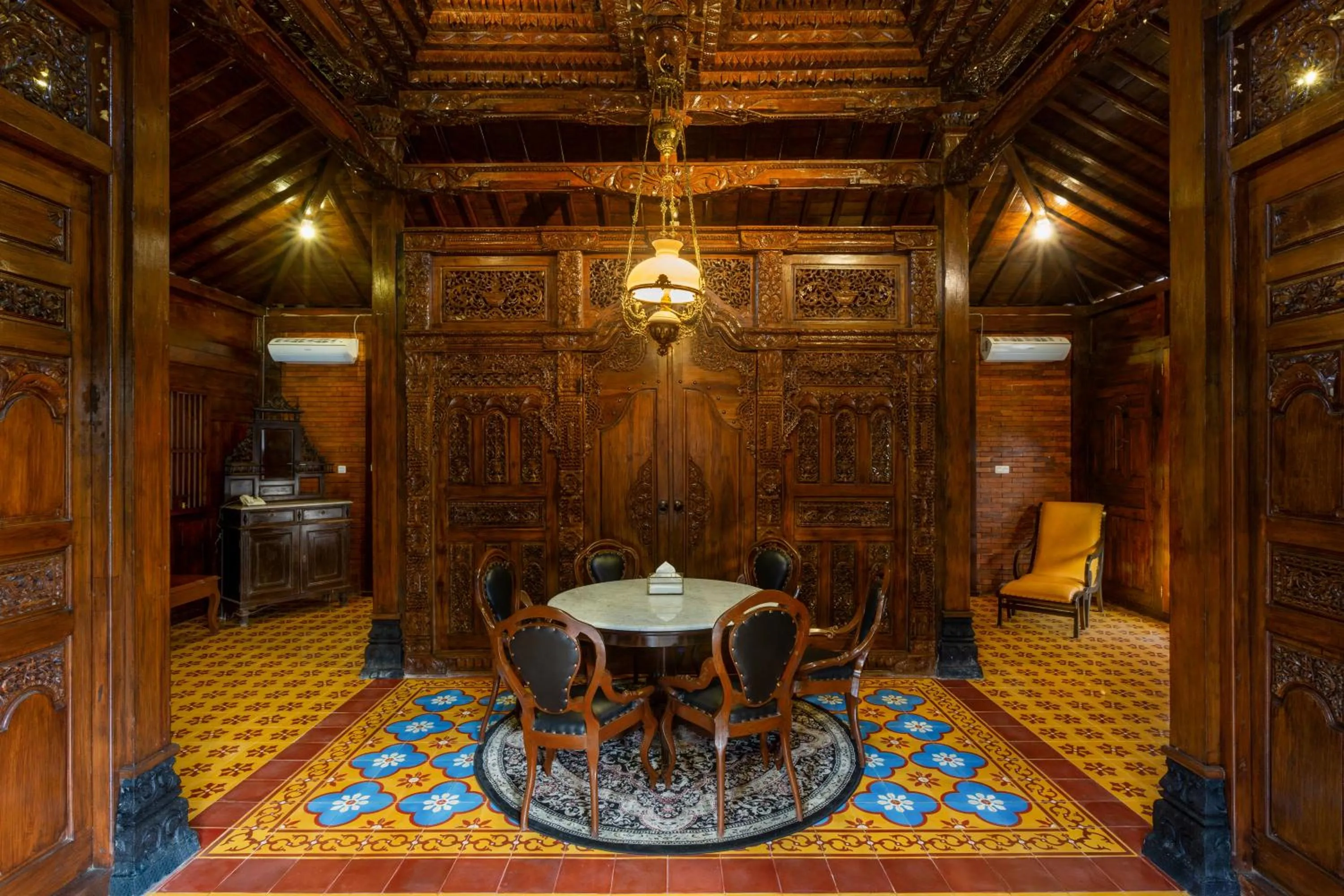 Living room in Bale Devata Resort