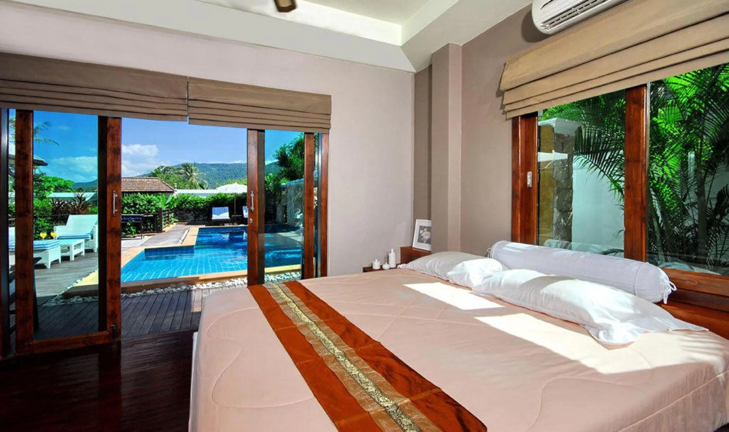 Bed in Paradise Samui Villa - Villa 1