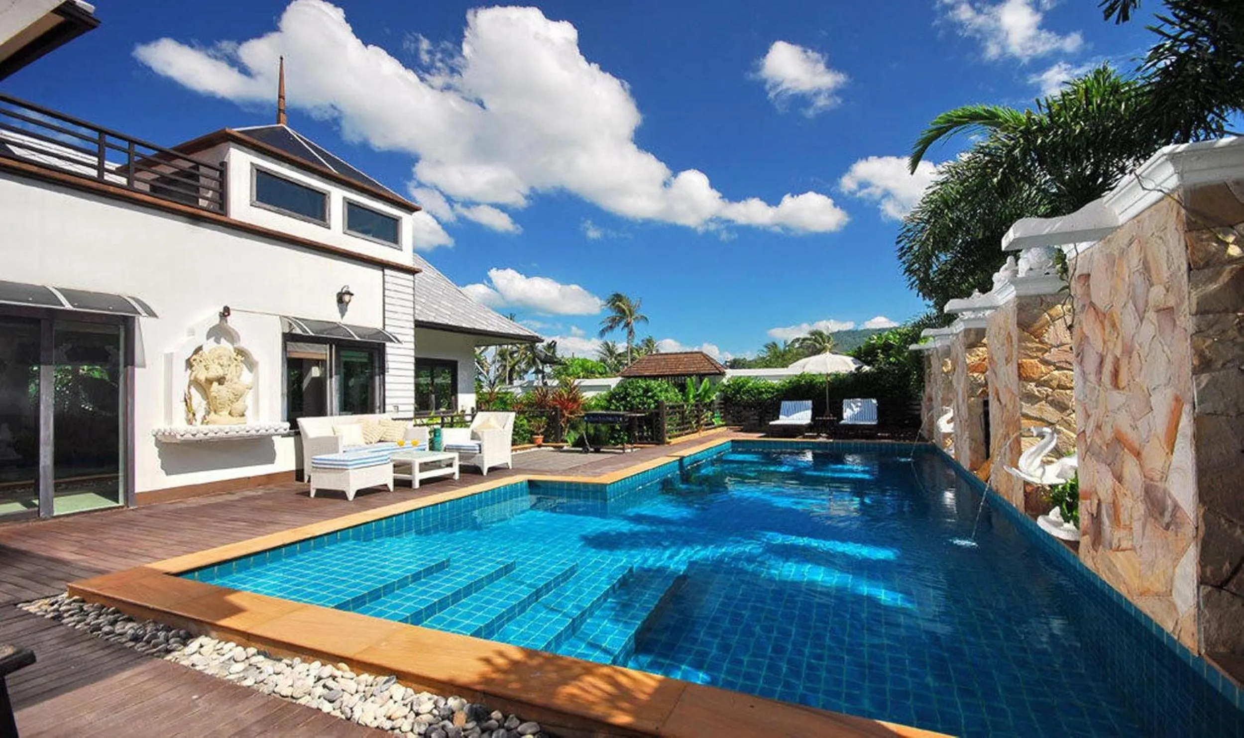 Swimming pool in Paradise Samui Villa - Villa 1