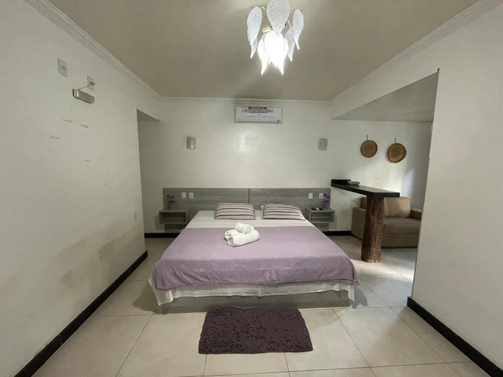 Bed in Pousada Cipó Prata