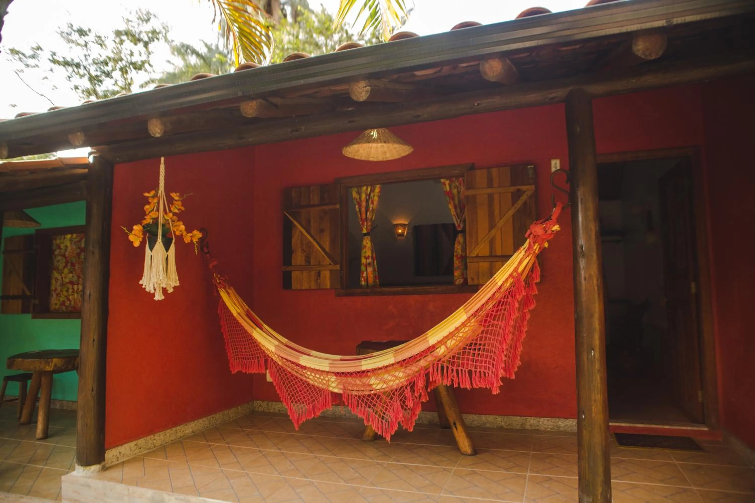 Patio in Pousada Cipó Prata