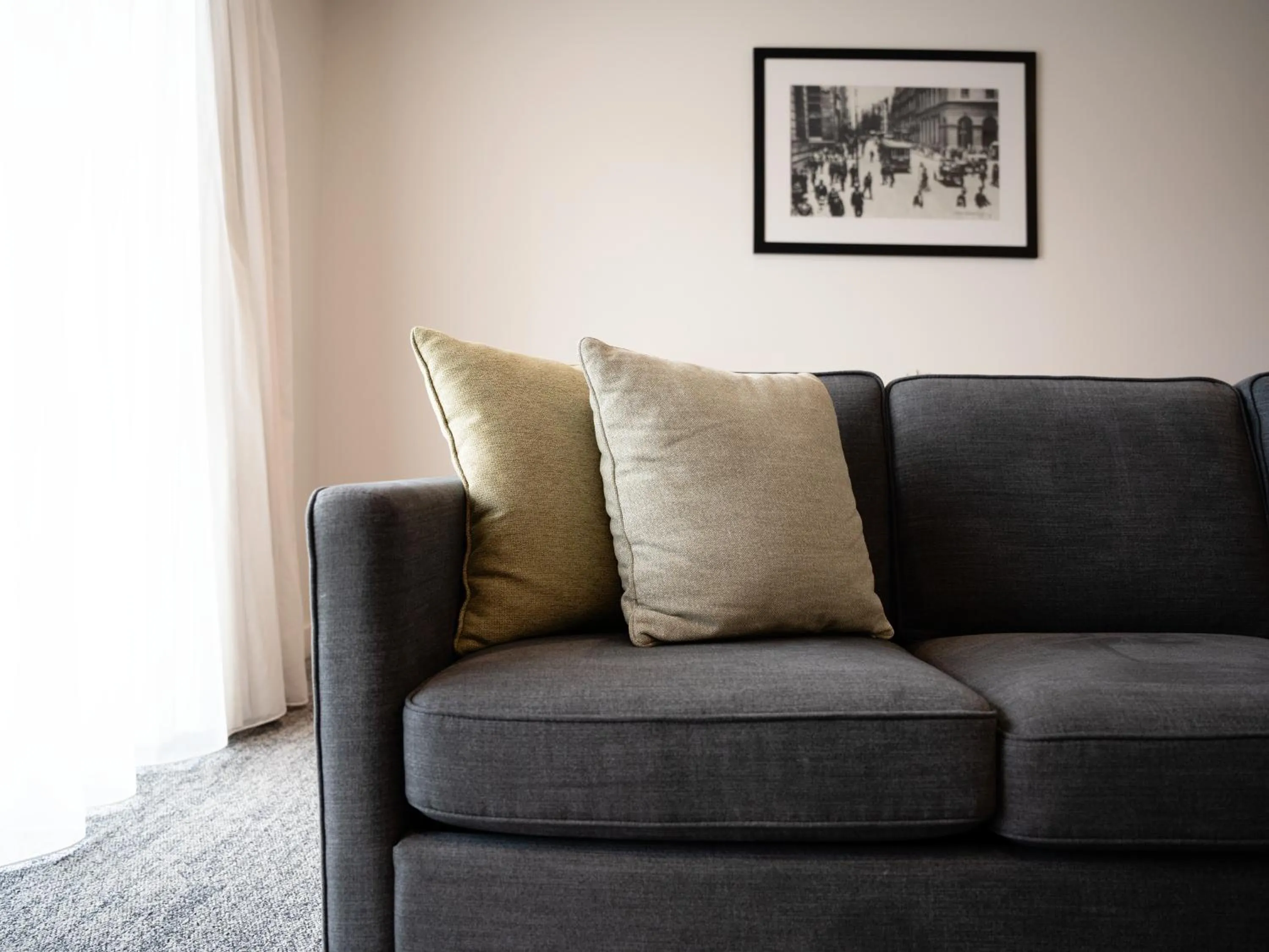 Living room in Quest Wodonga