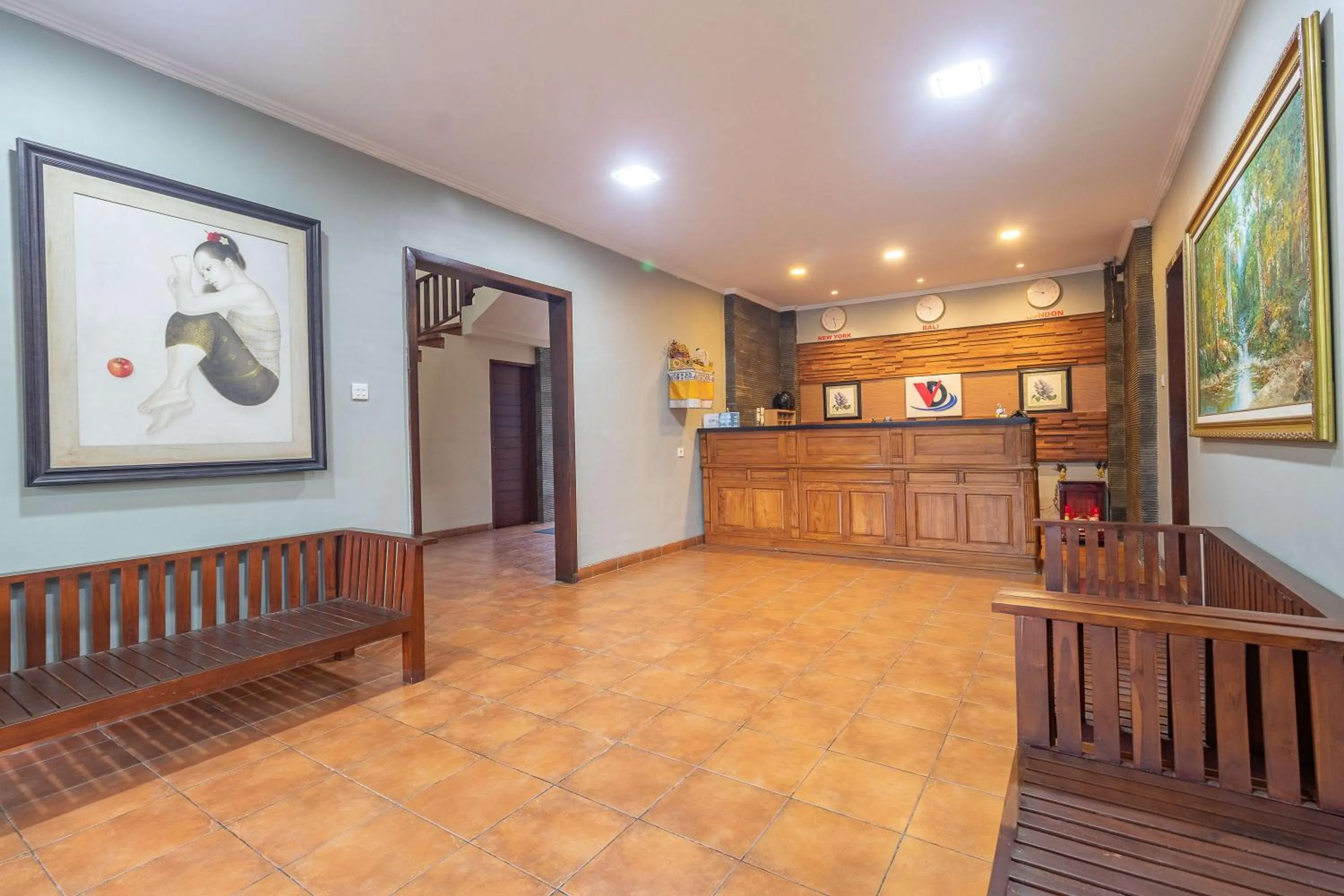 Lobby or reception in Vidi Boutique Hotel