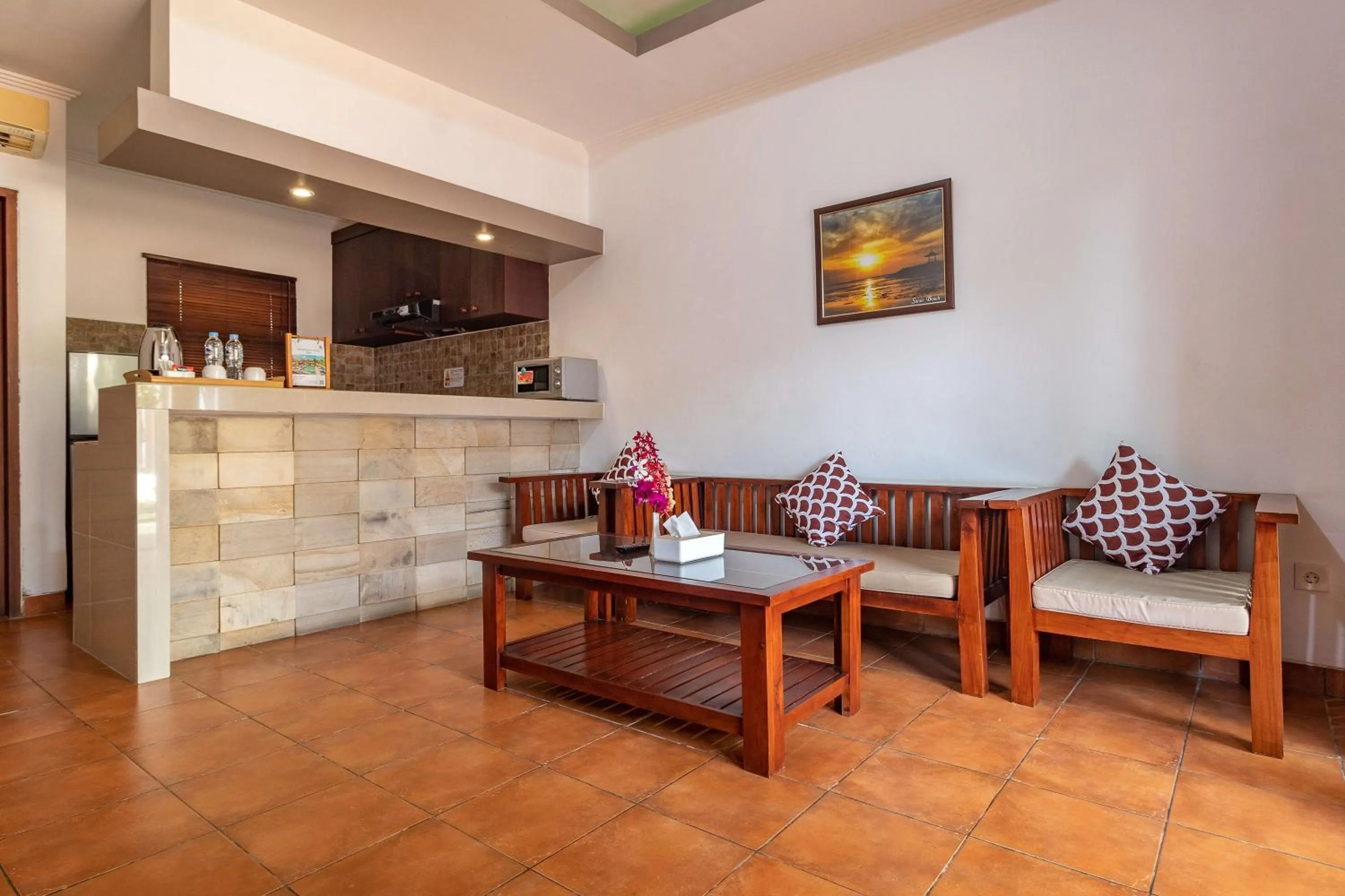 Kitchen or kitchenette in Vidi Boutique Hotel