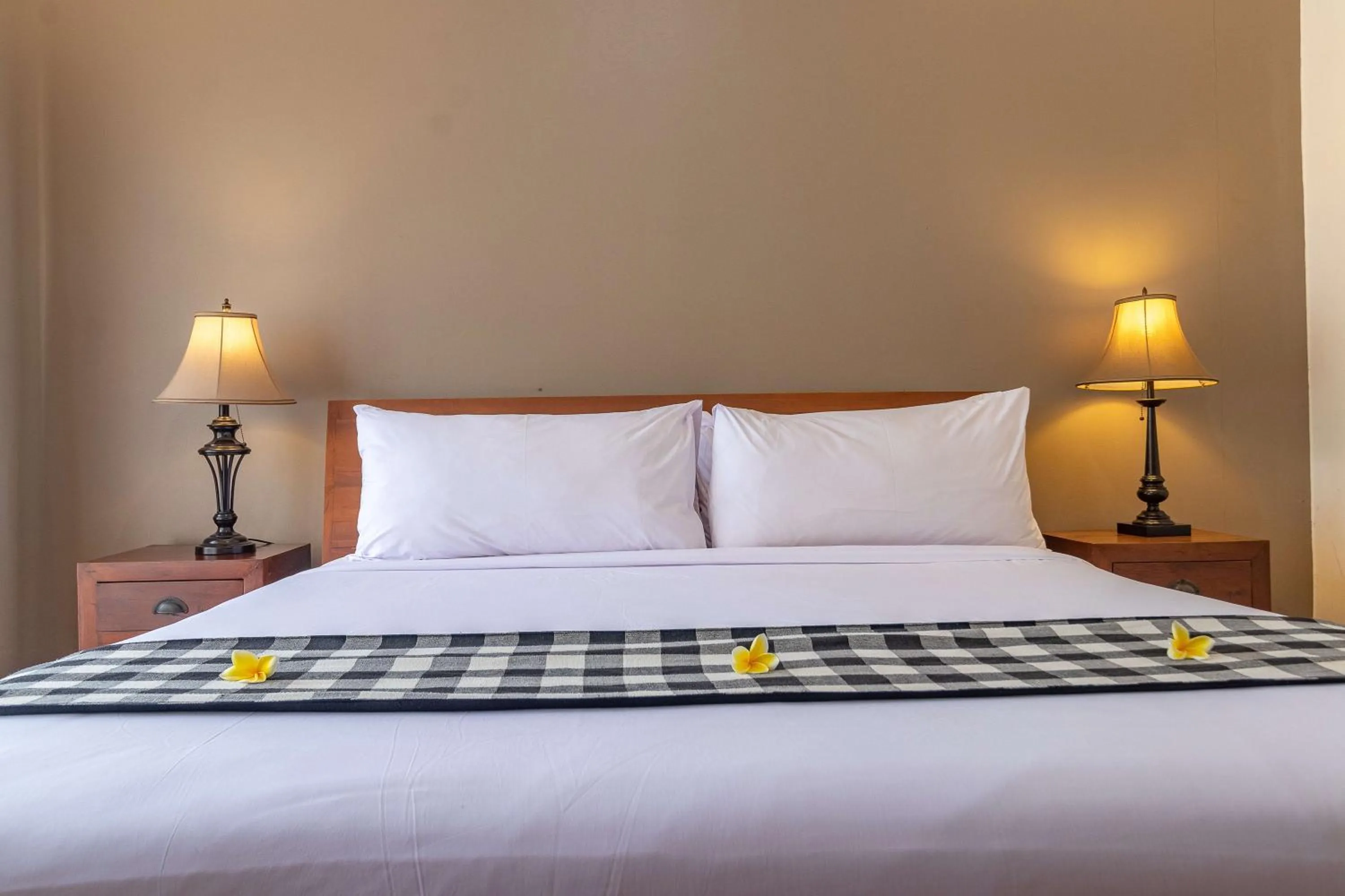 Bed in Vidi Boutique Hotel