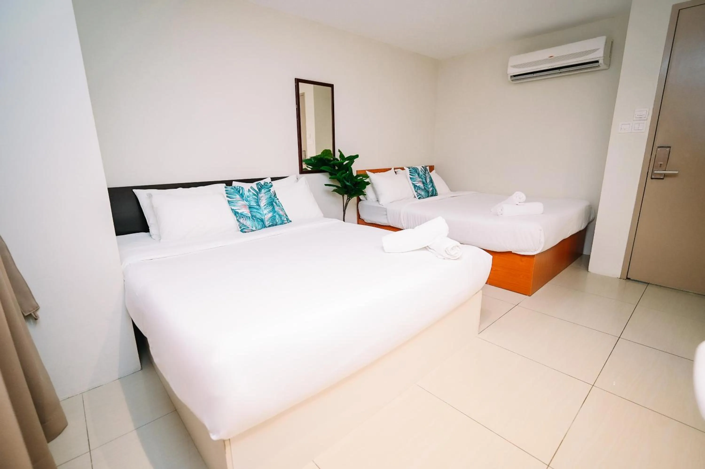 Bed in Swing & Pillows - KL Pekeliling formerly known as Swiss Cottage Hotel