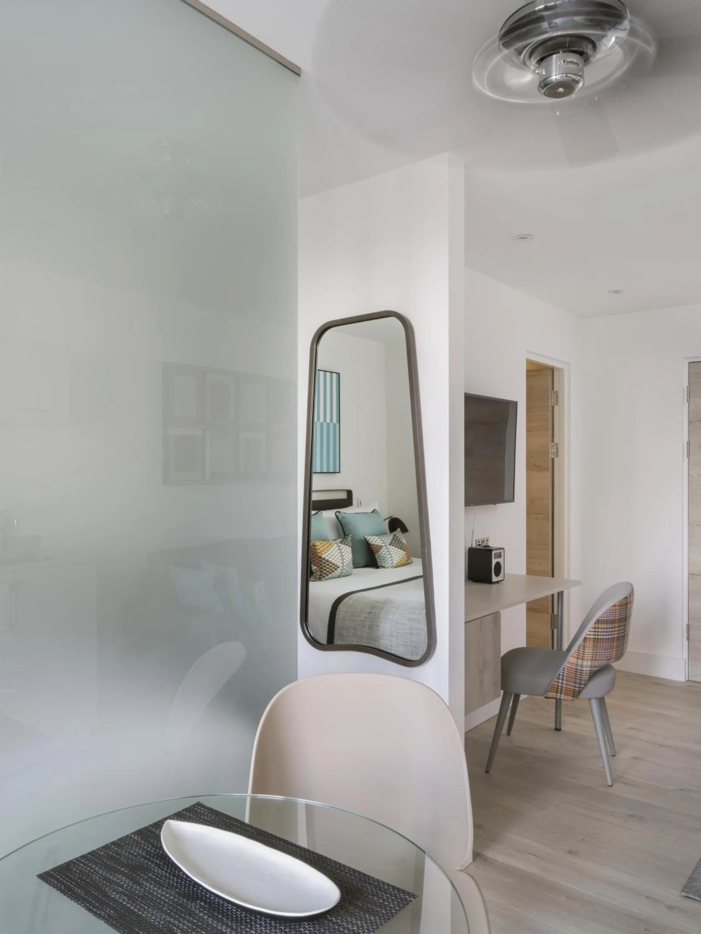 Living room in Q Square by Supercity Aparthotels