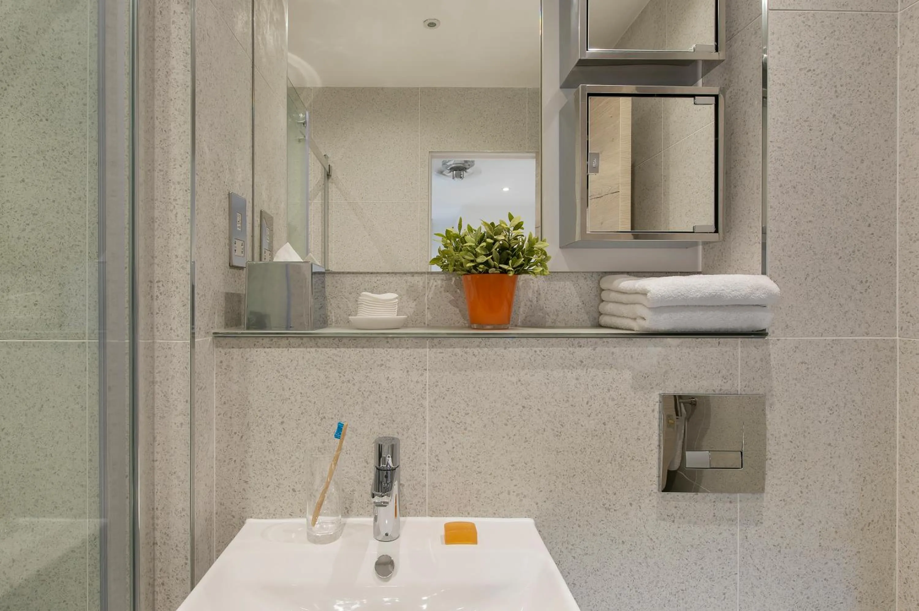Bathroom in Q Square by Supercity Aparthotels