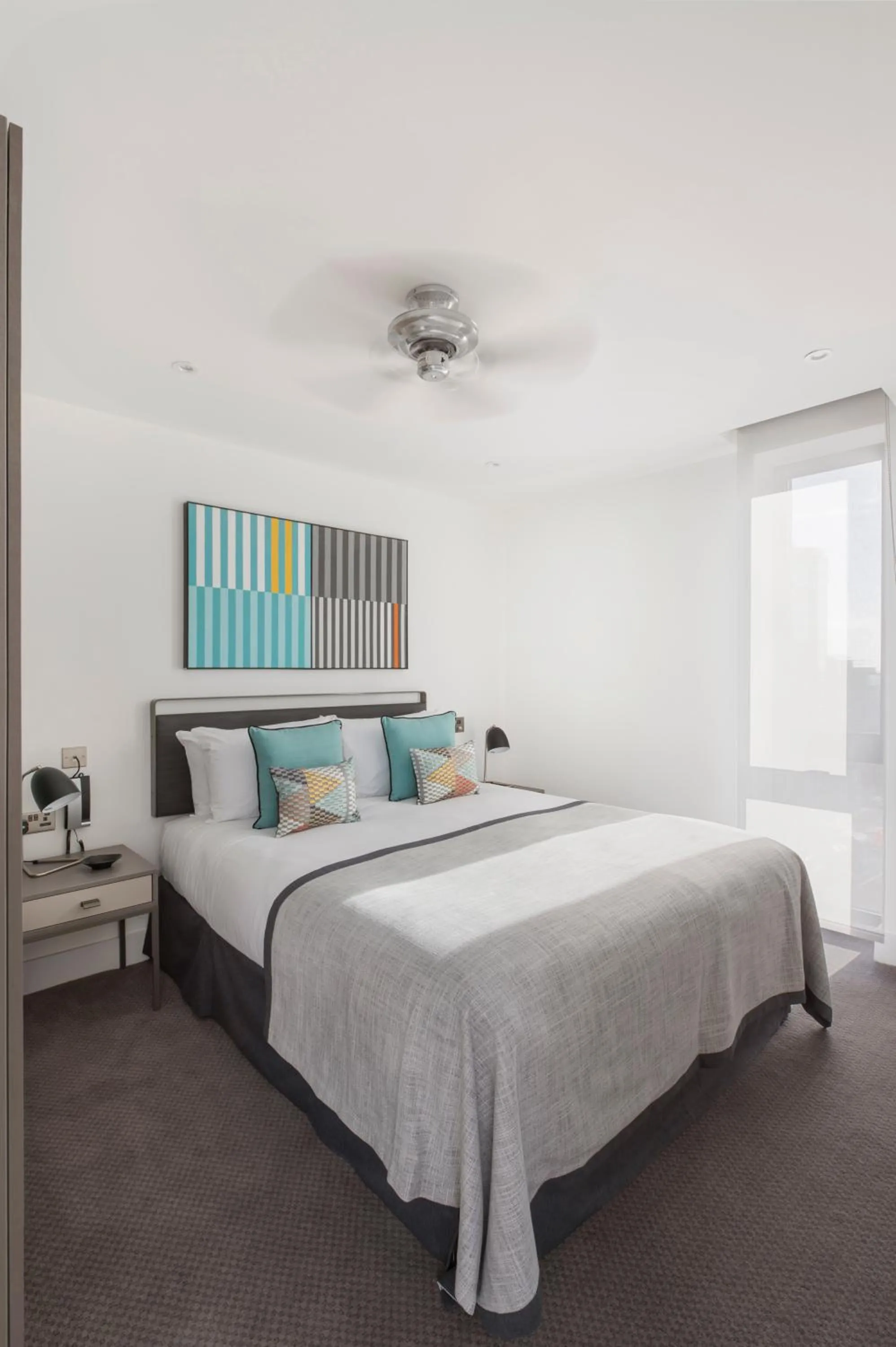 Bedroom, Bed in Q Square by Supercity Aparthotels