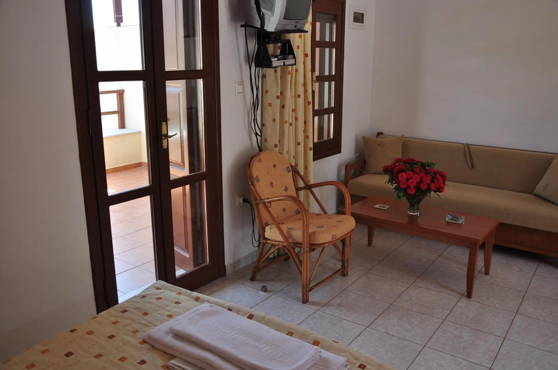 Shower in Kato Zakros Palace Apartments