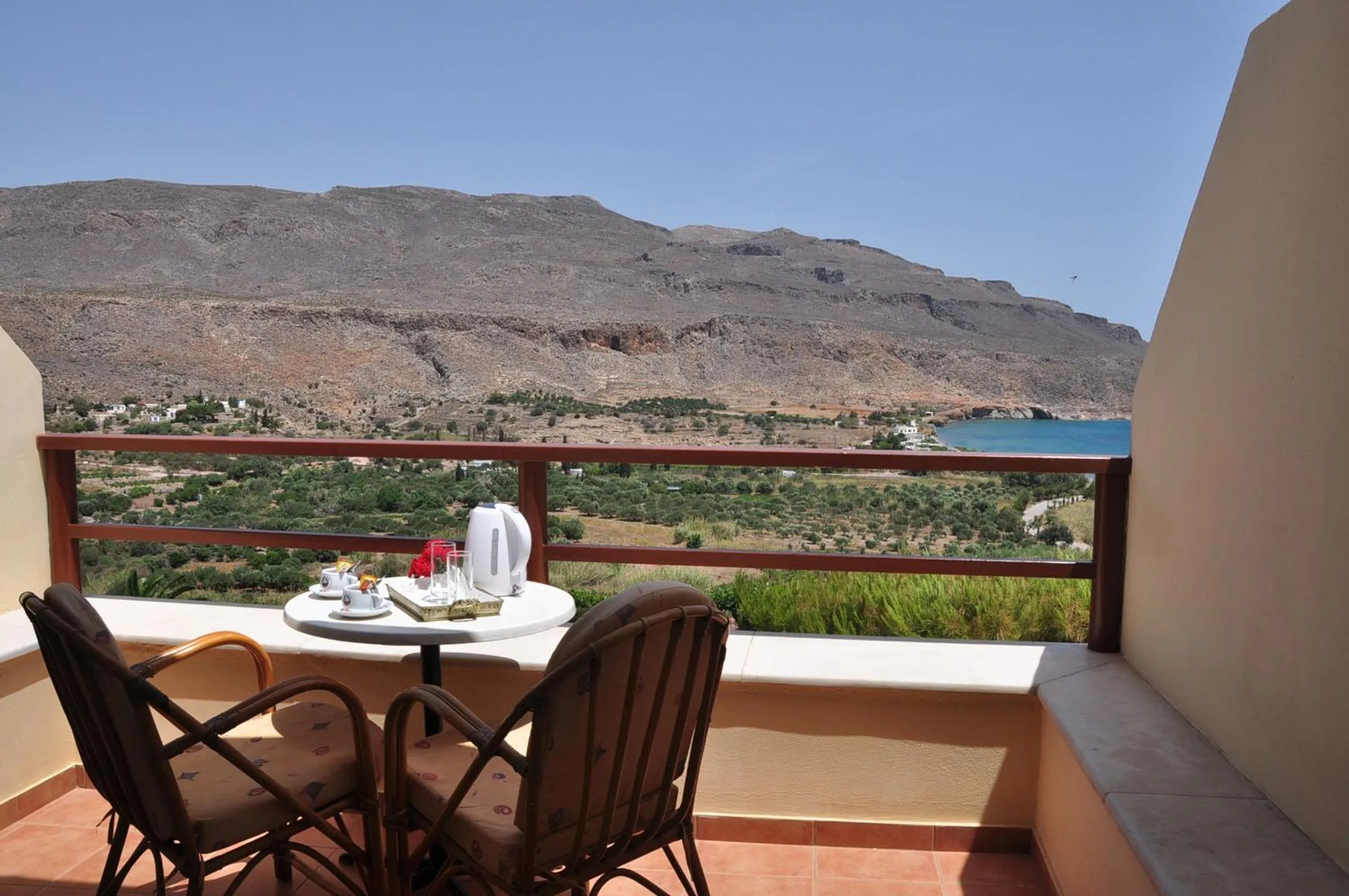 Balcony/Terrace in Kato Zakros Palace Apartments