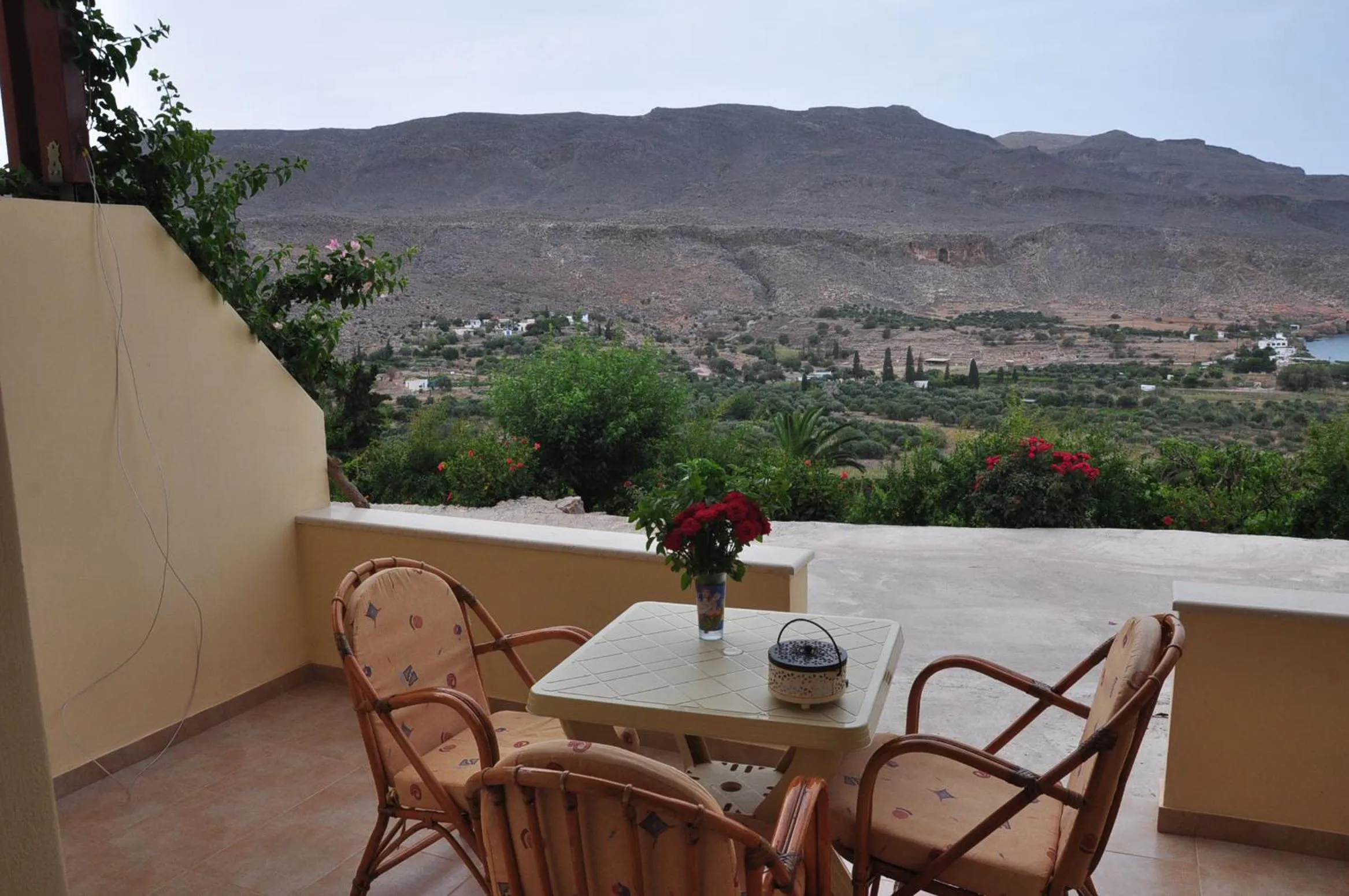 Balcony/Terrace in Kato Zakros Palace Apartments