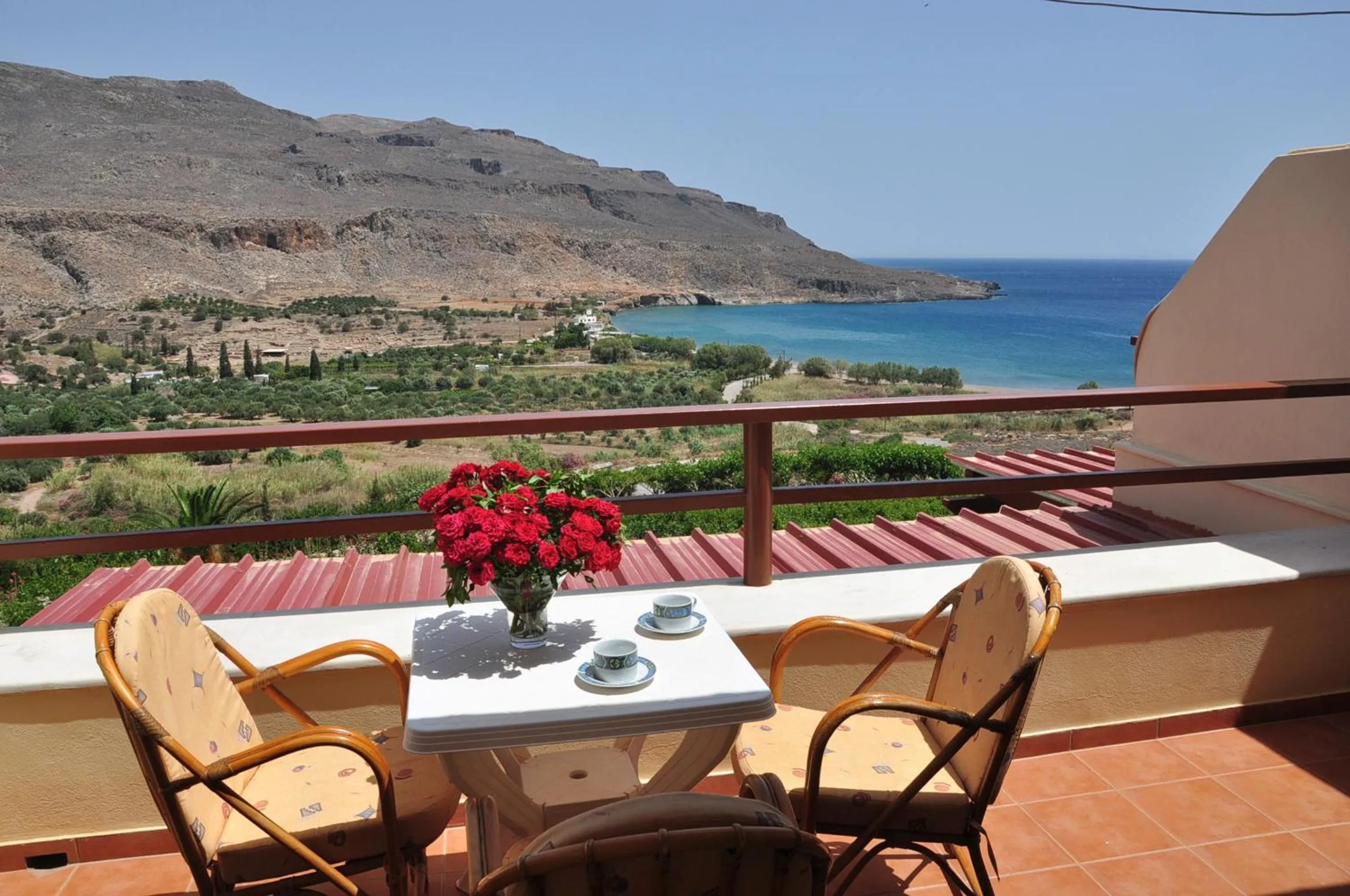 Balcony/Terrace in Kato Zakros Palace Apartments