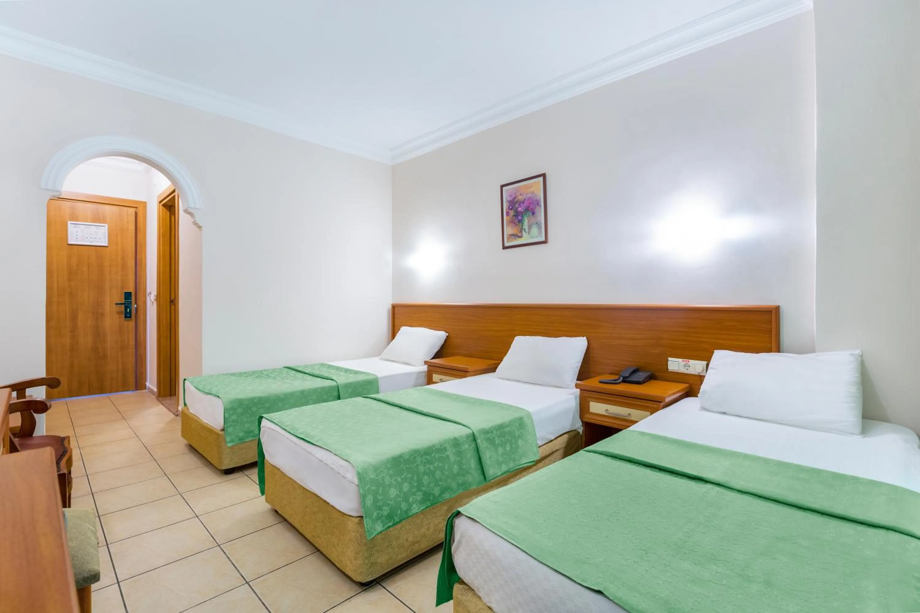 Bed in Alanya Beach Hotel