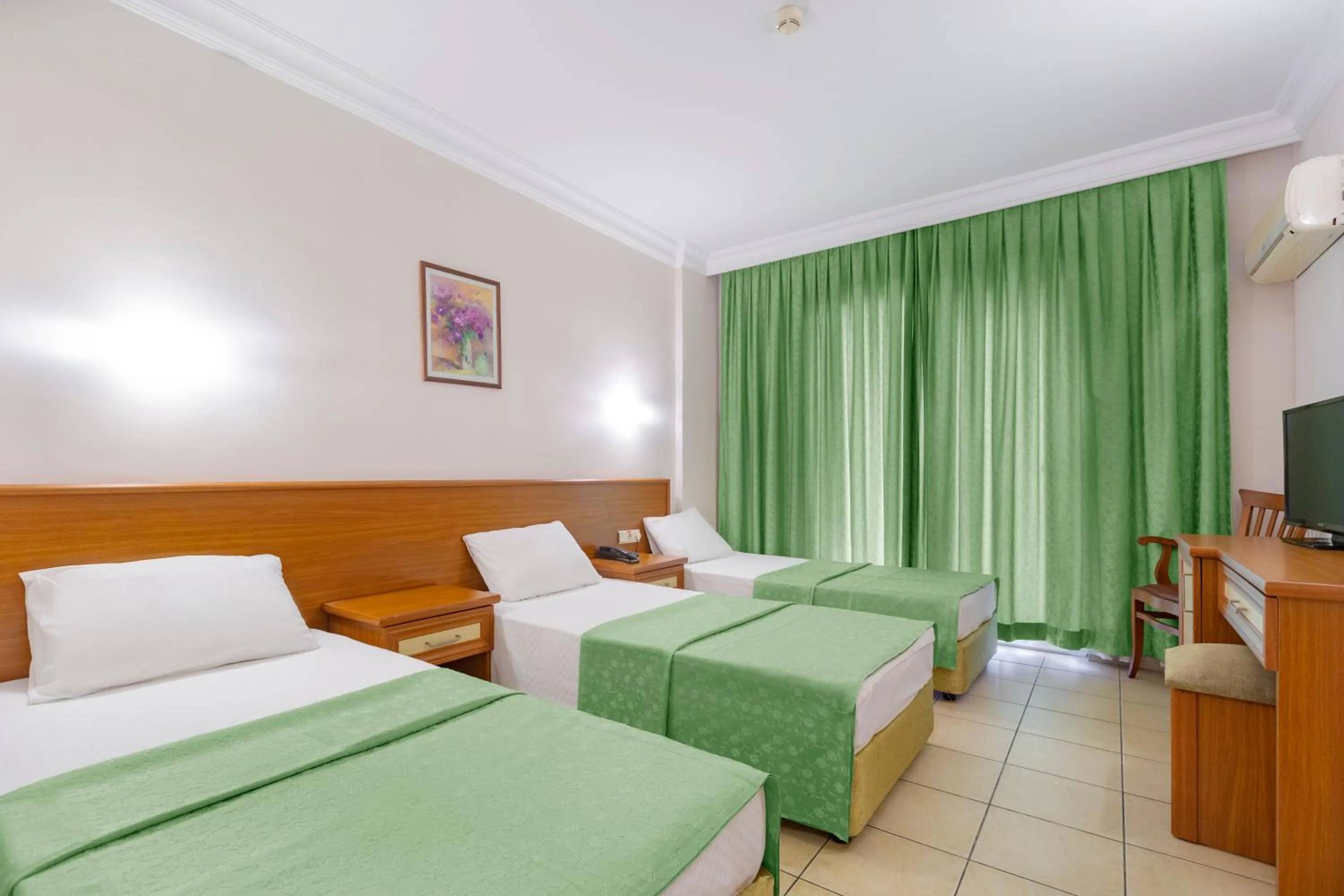 Bed in Alanya Beach Hotel