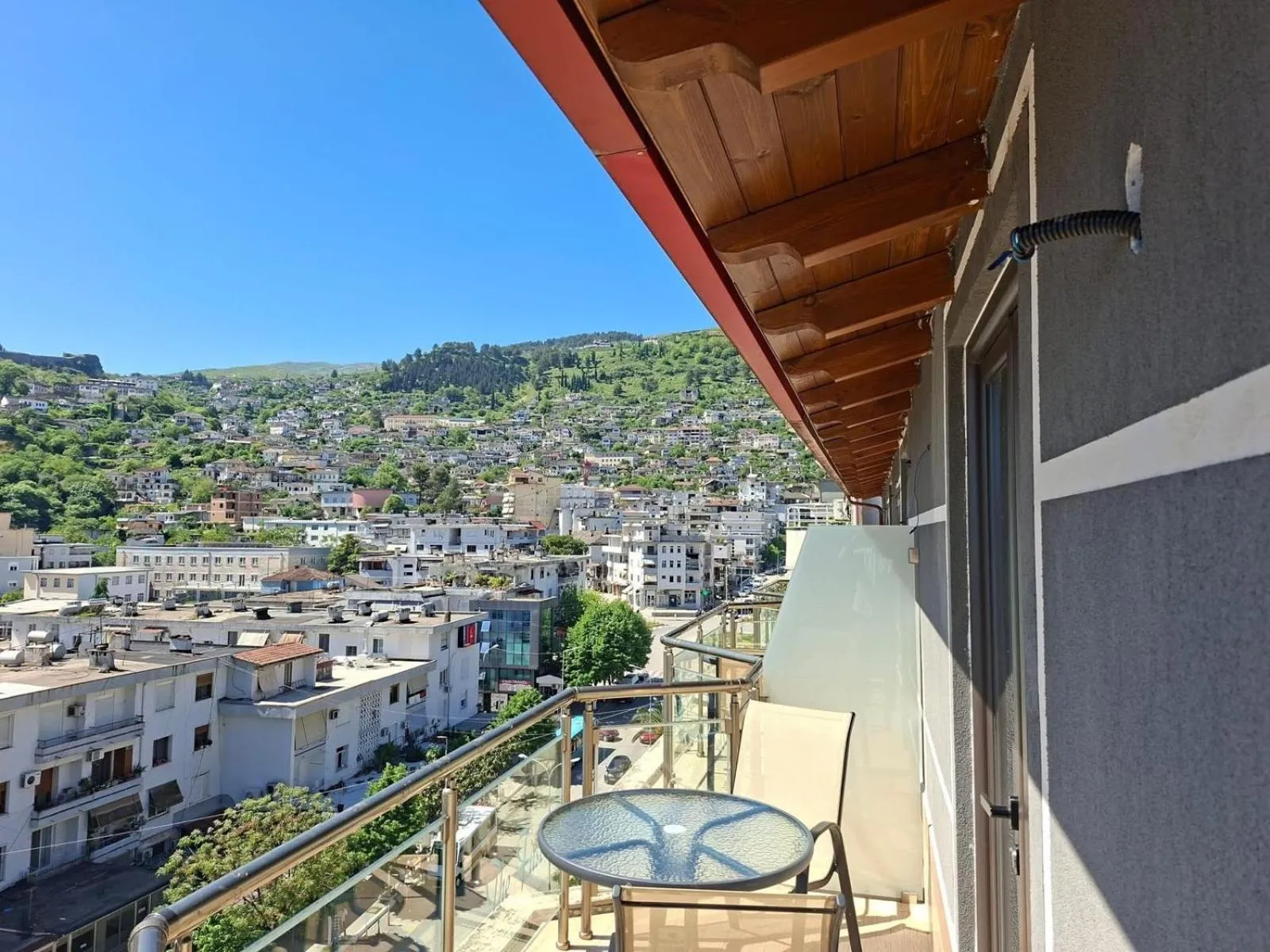 City view in Hotel The First