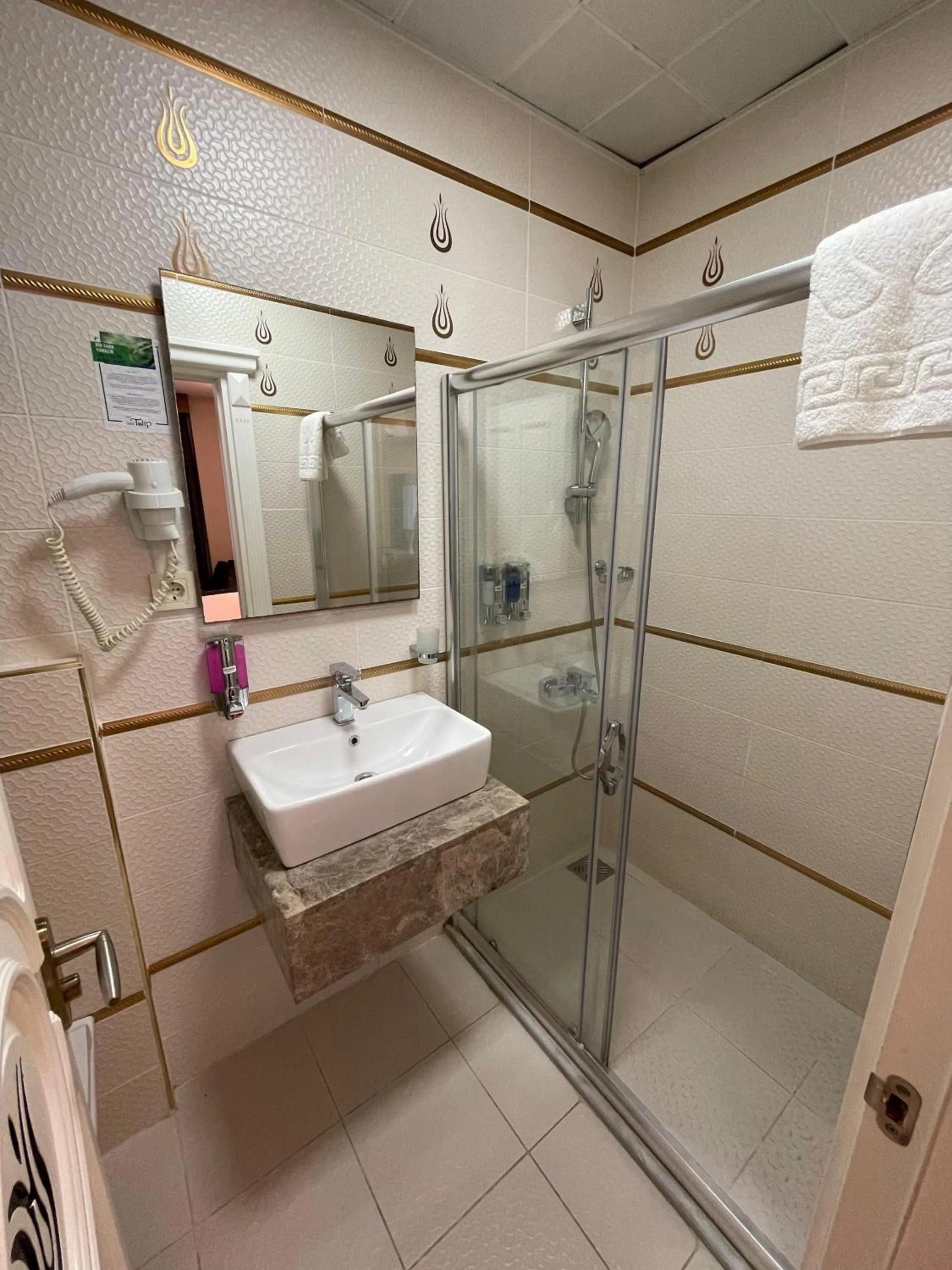 Bathroom in Hotel Black Tulip