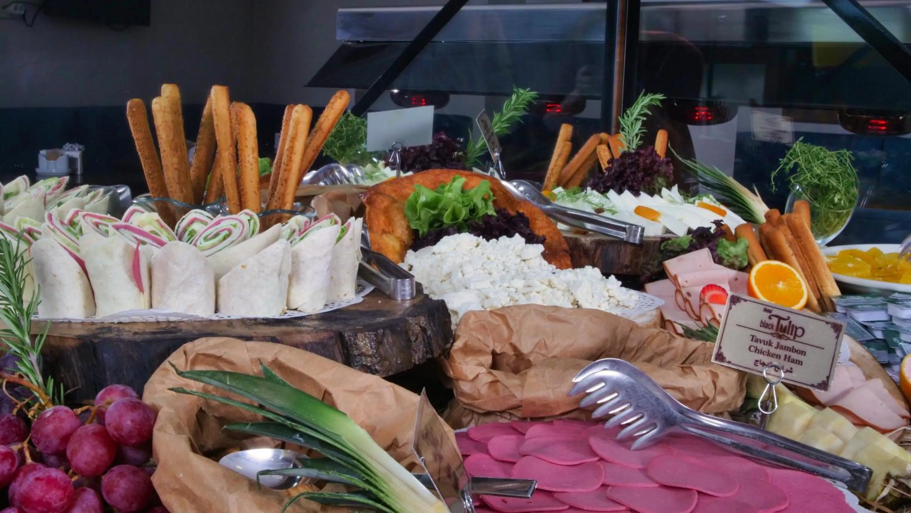 Buffet breakfast in Hotel Black Tulip