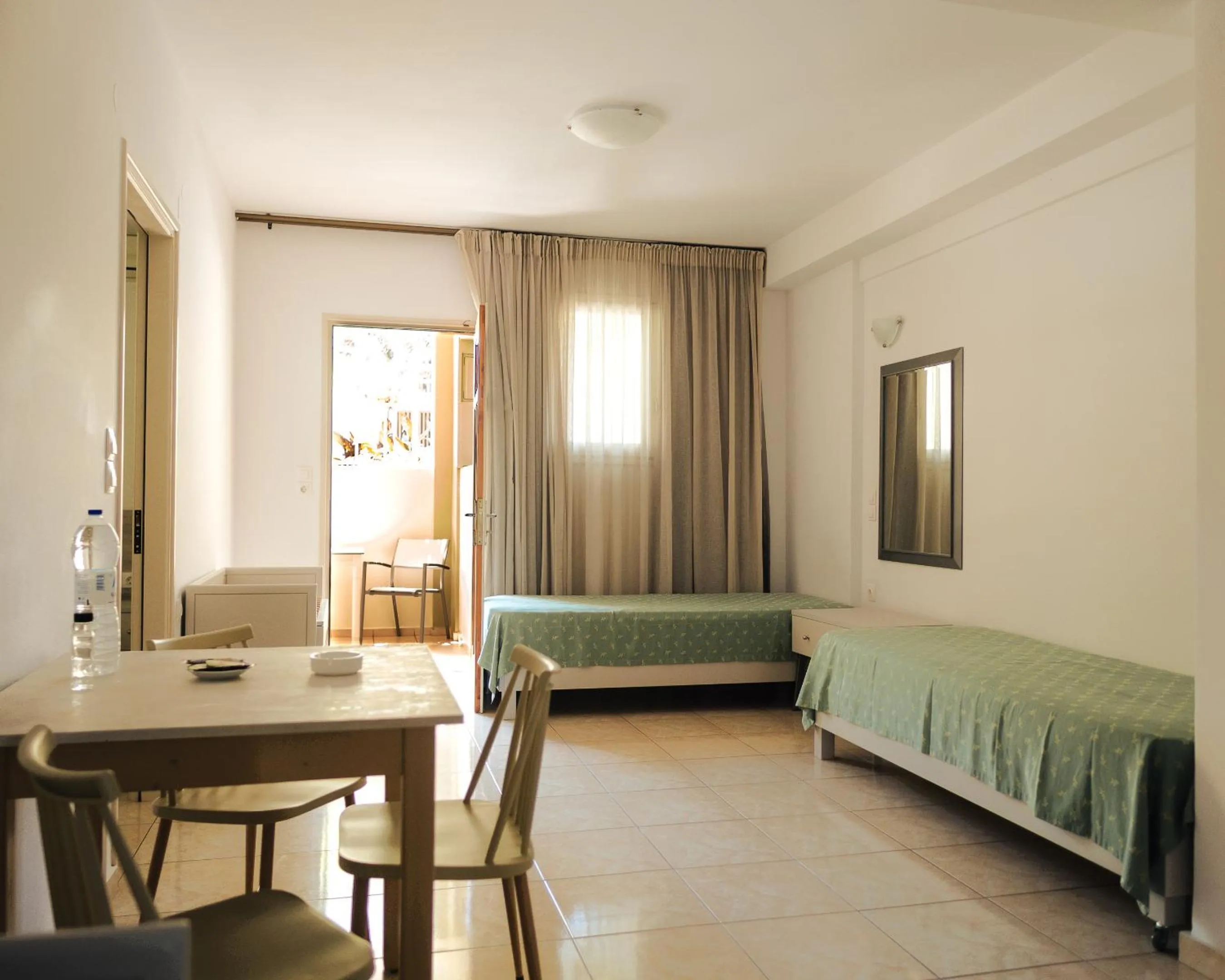 Bed in Ilian Beach & Apartments