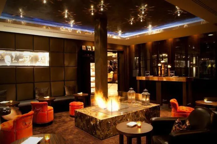 Lounge or bar in Land & Golf Hotel Stromberg