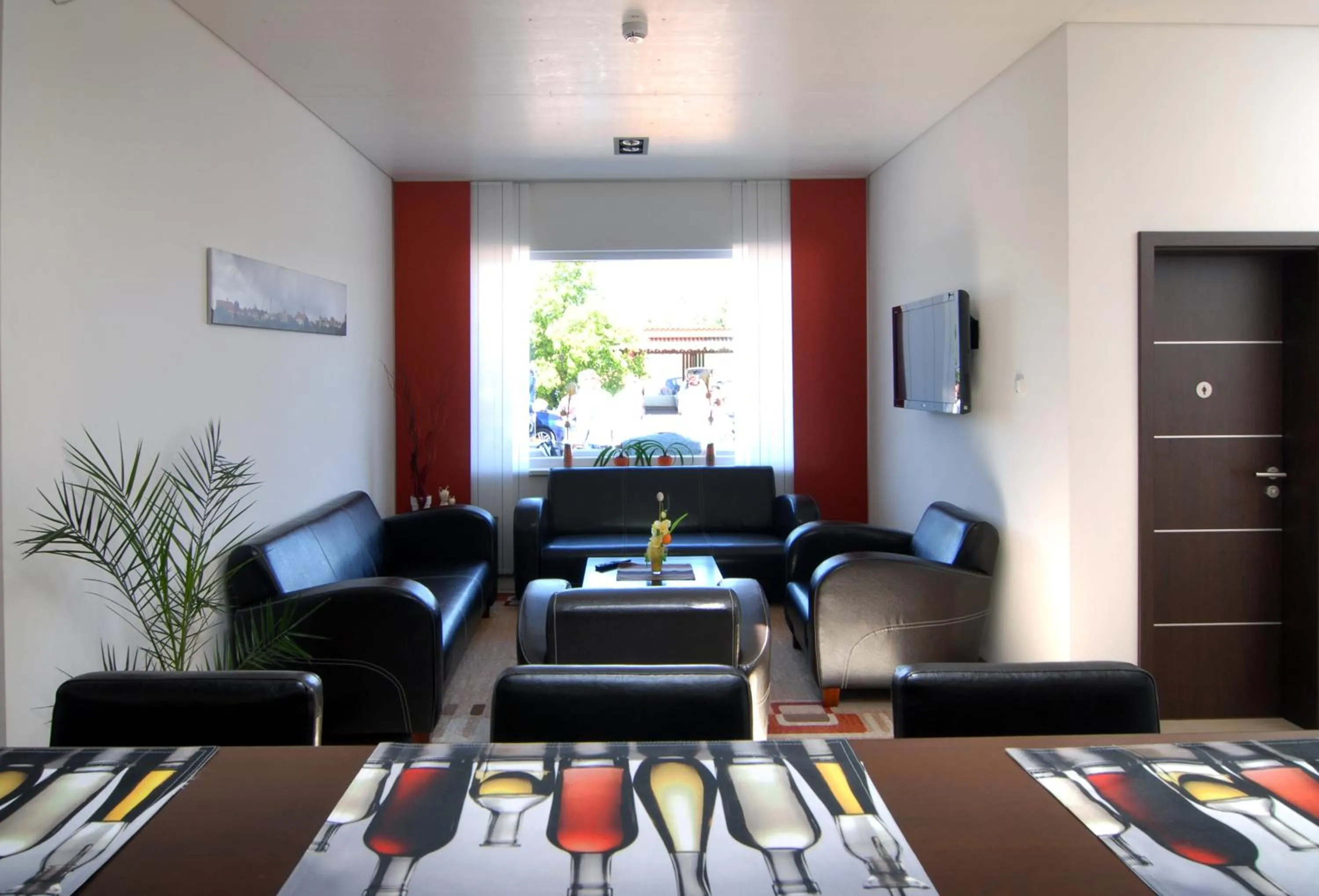 Lobby or reception in Hotel Frankenhöhe