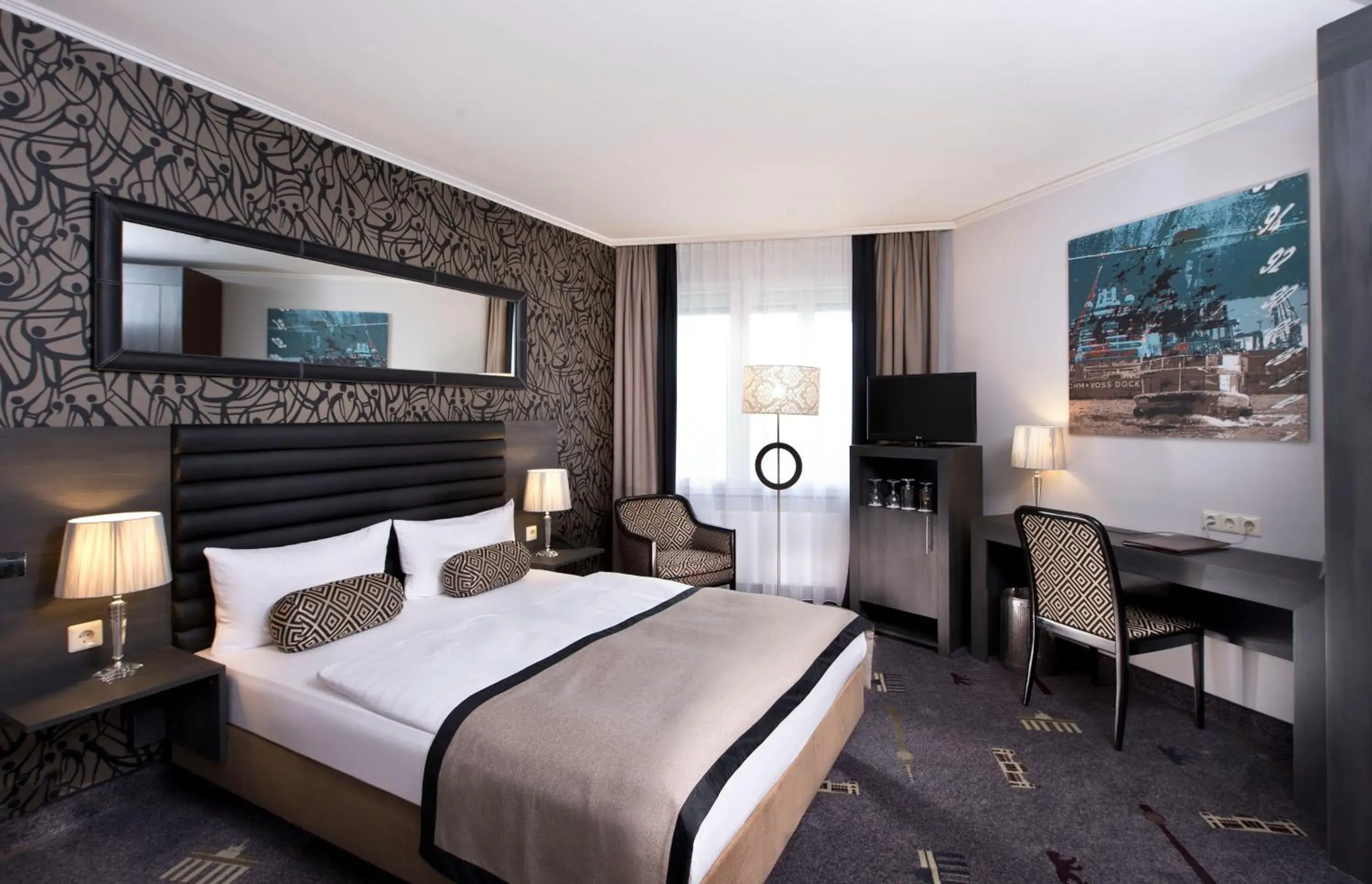 Double Room in Park Hotel am Berliner Tor Double Room in Park Hotel am Berliner Tor