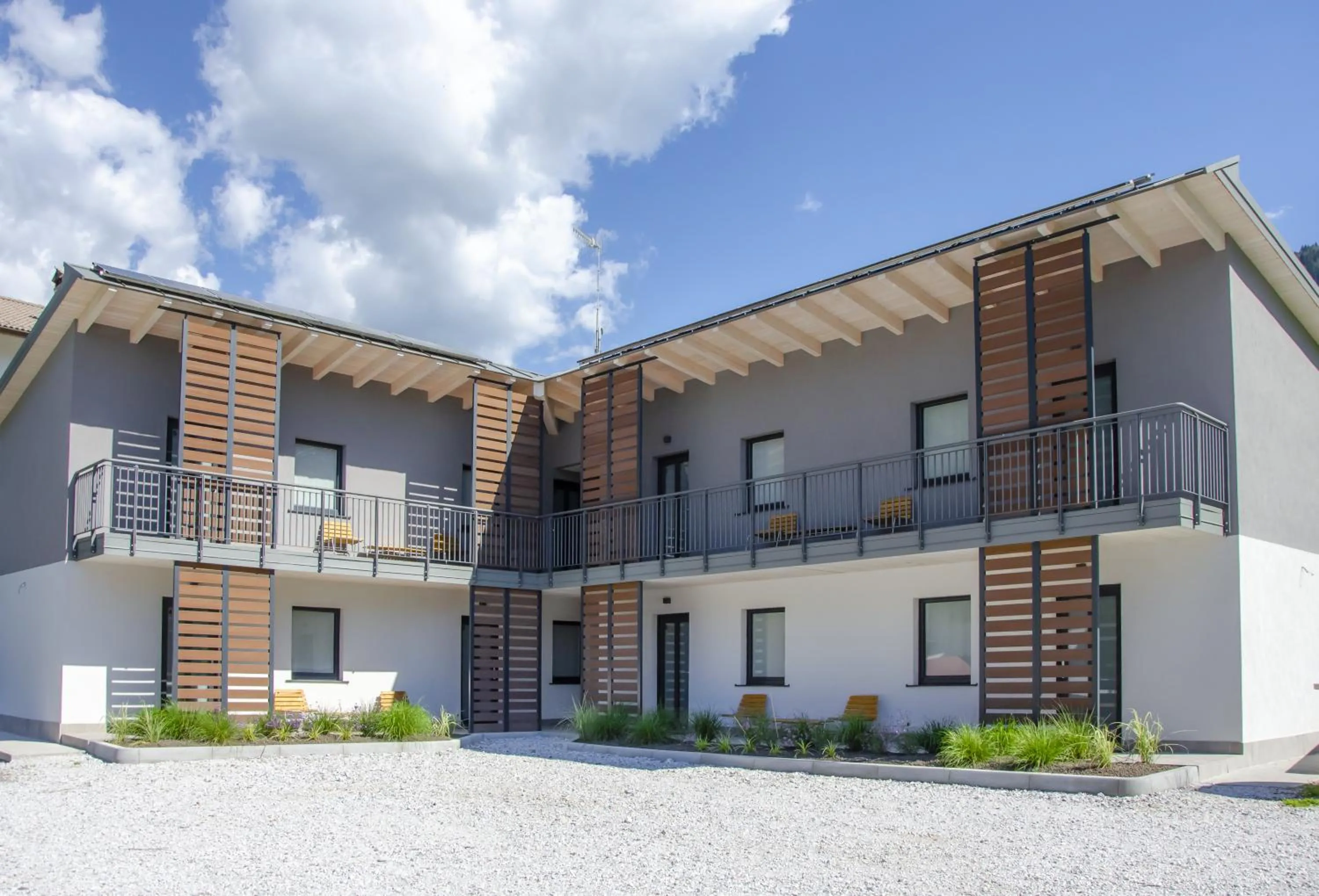 Property building in Hotel Alla Fonte