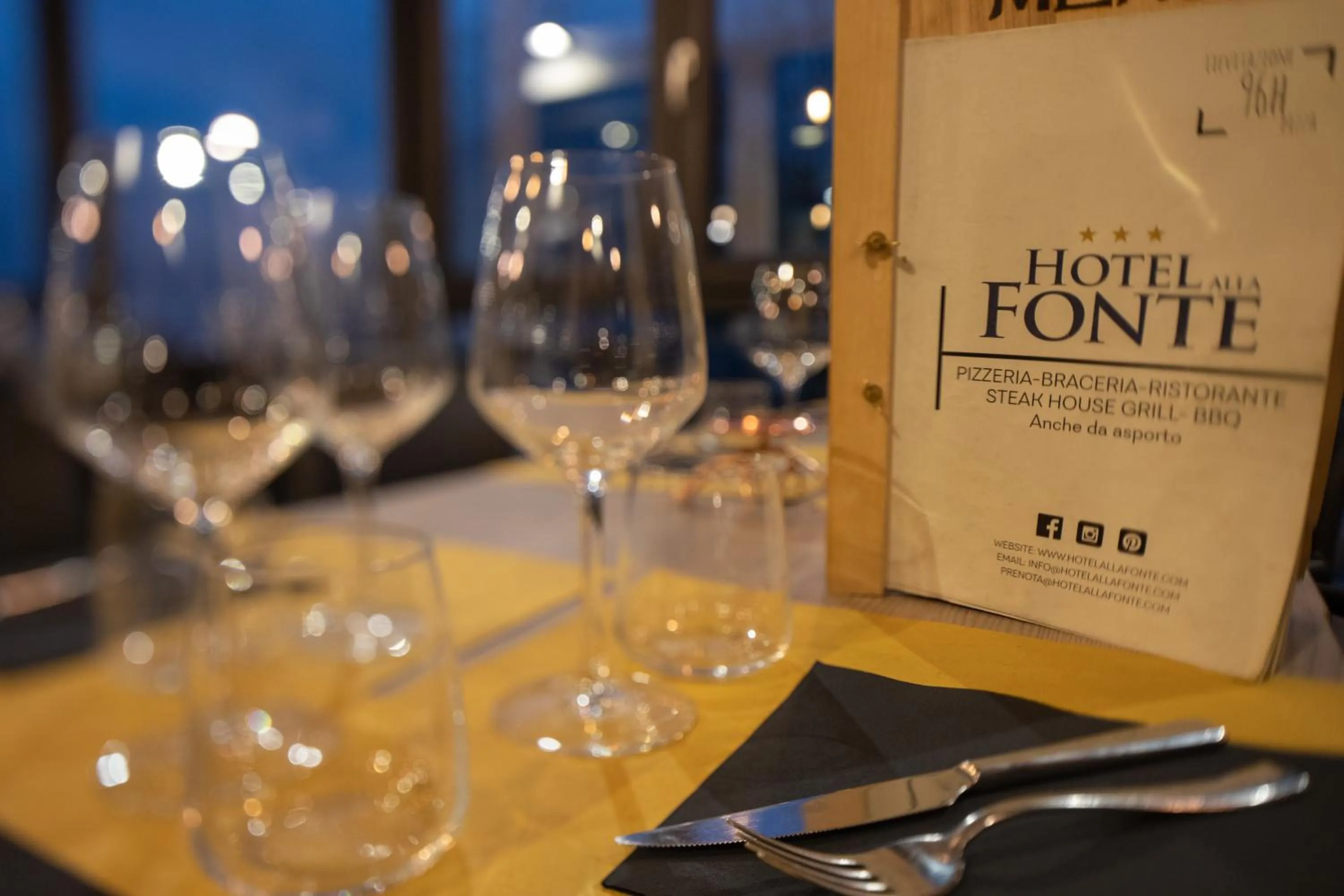 Restaurant/places to eat in Hotel Alla Fonte