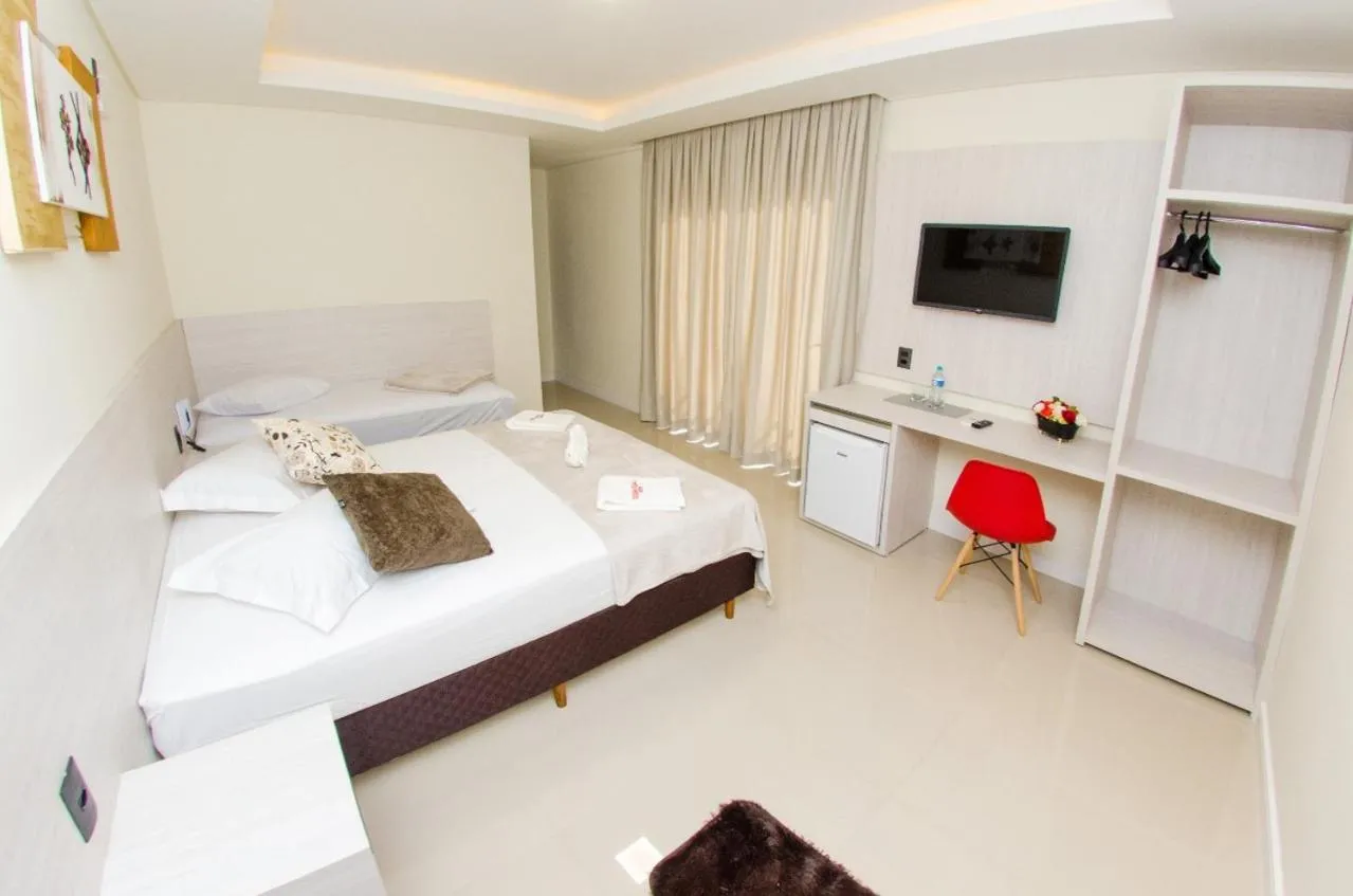 Bed in Hotel Balneário do Parque