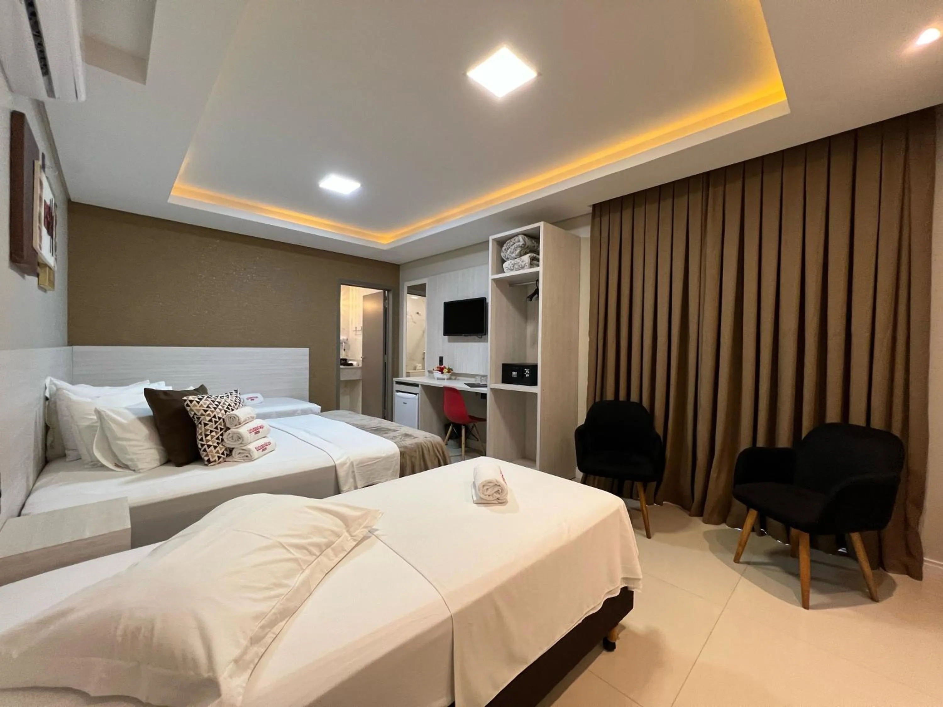 Bed in Hotel Balneário do Parque