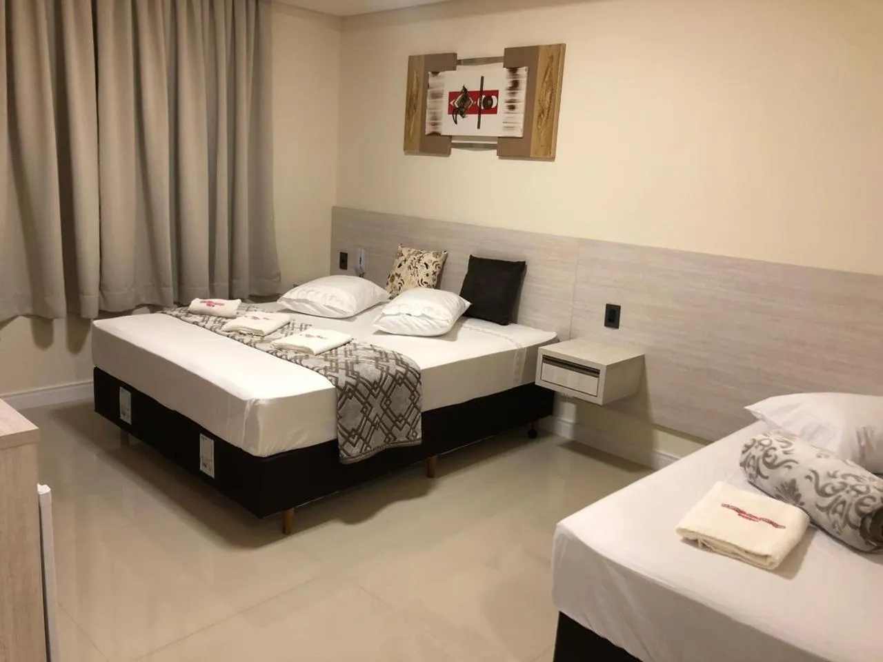 Bed in Hotel Balneário do Parque