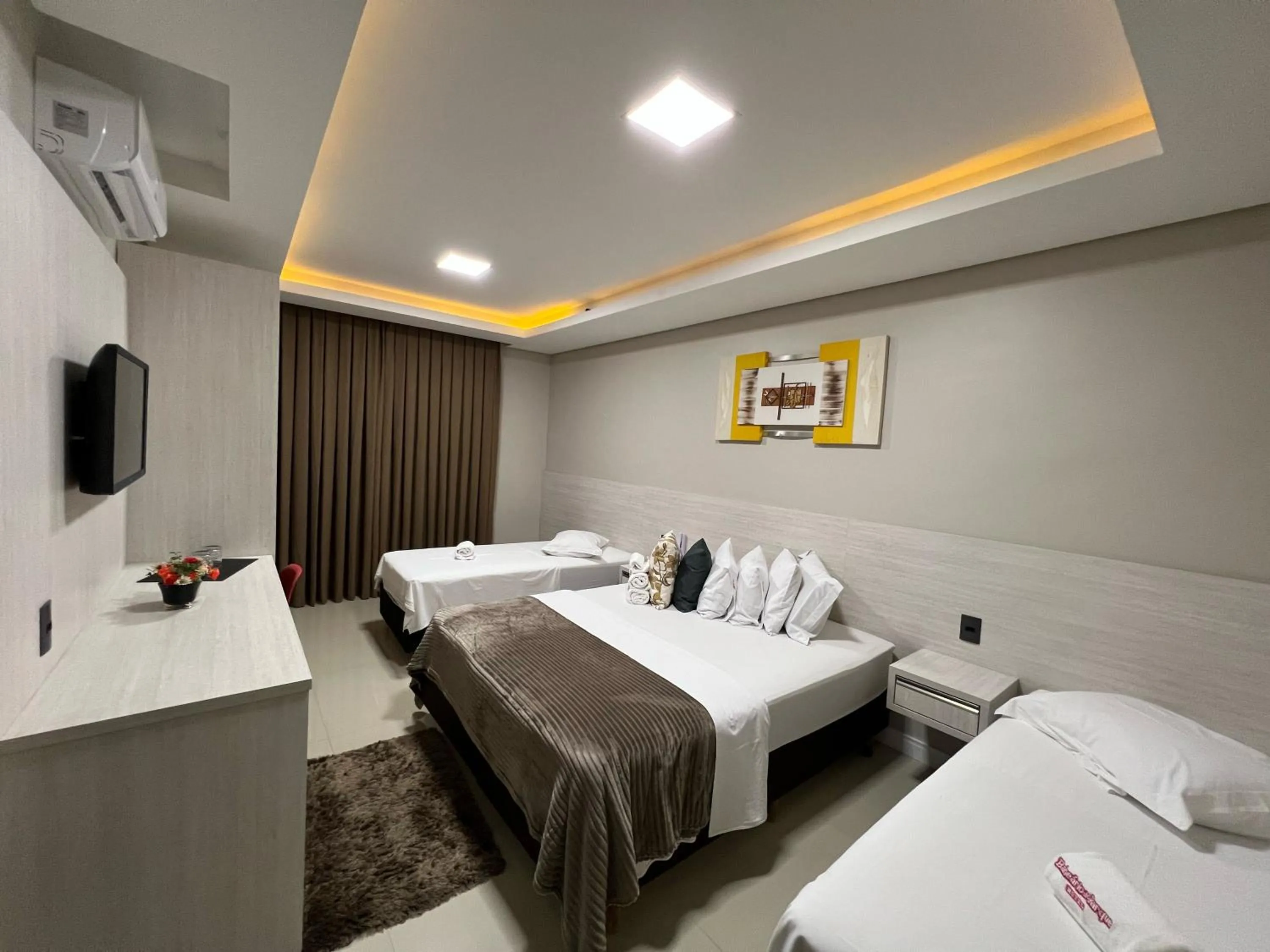 Bed in Hotel Balneário do Parque