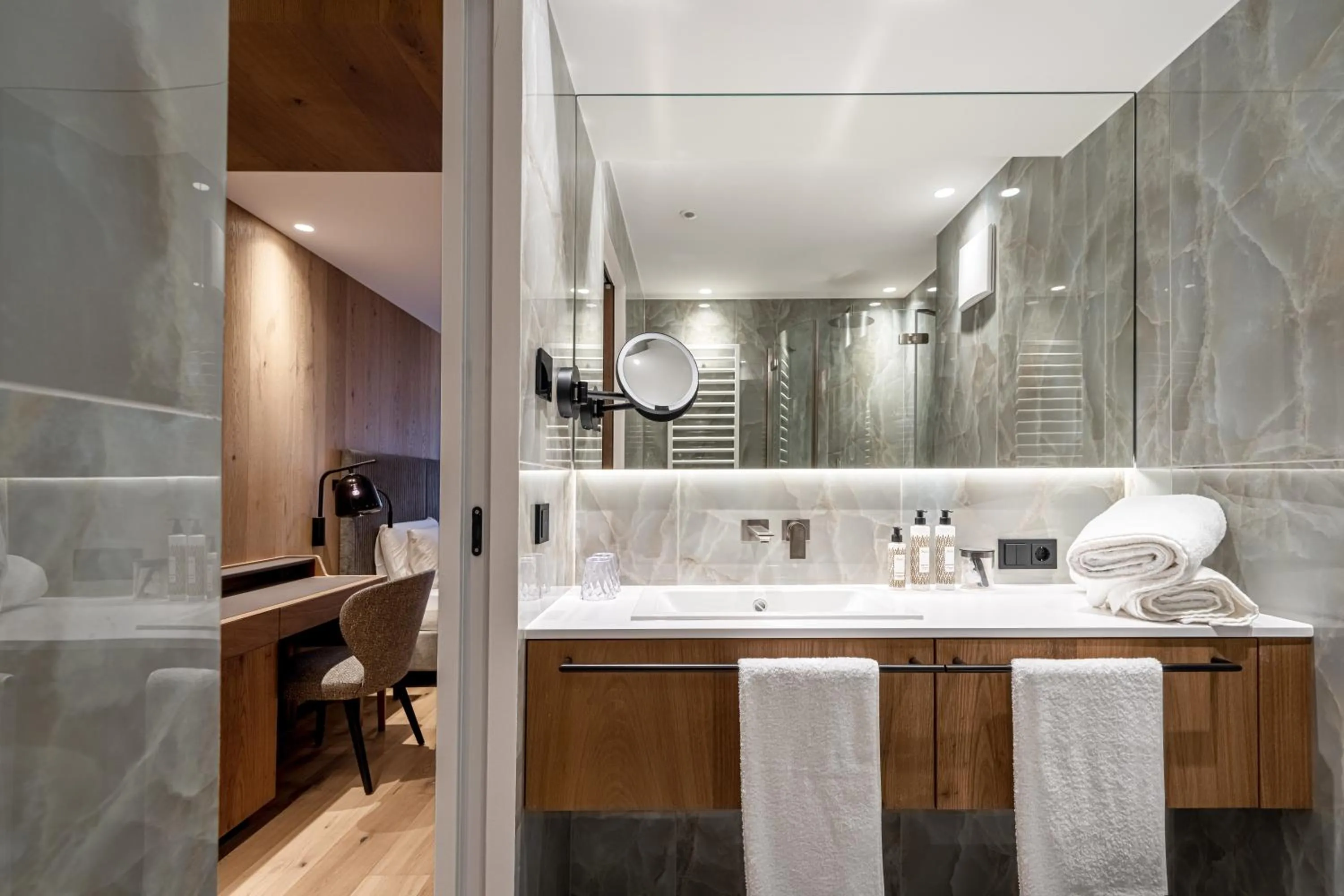 Bathroom in Stella Hotel - My Dolomites Experience