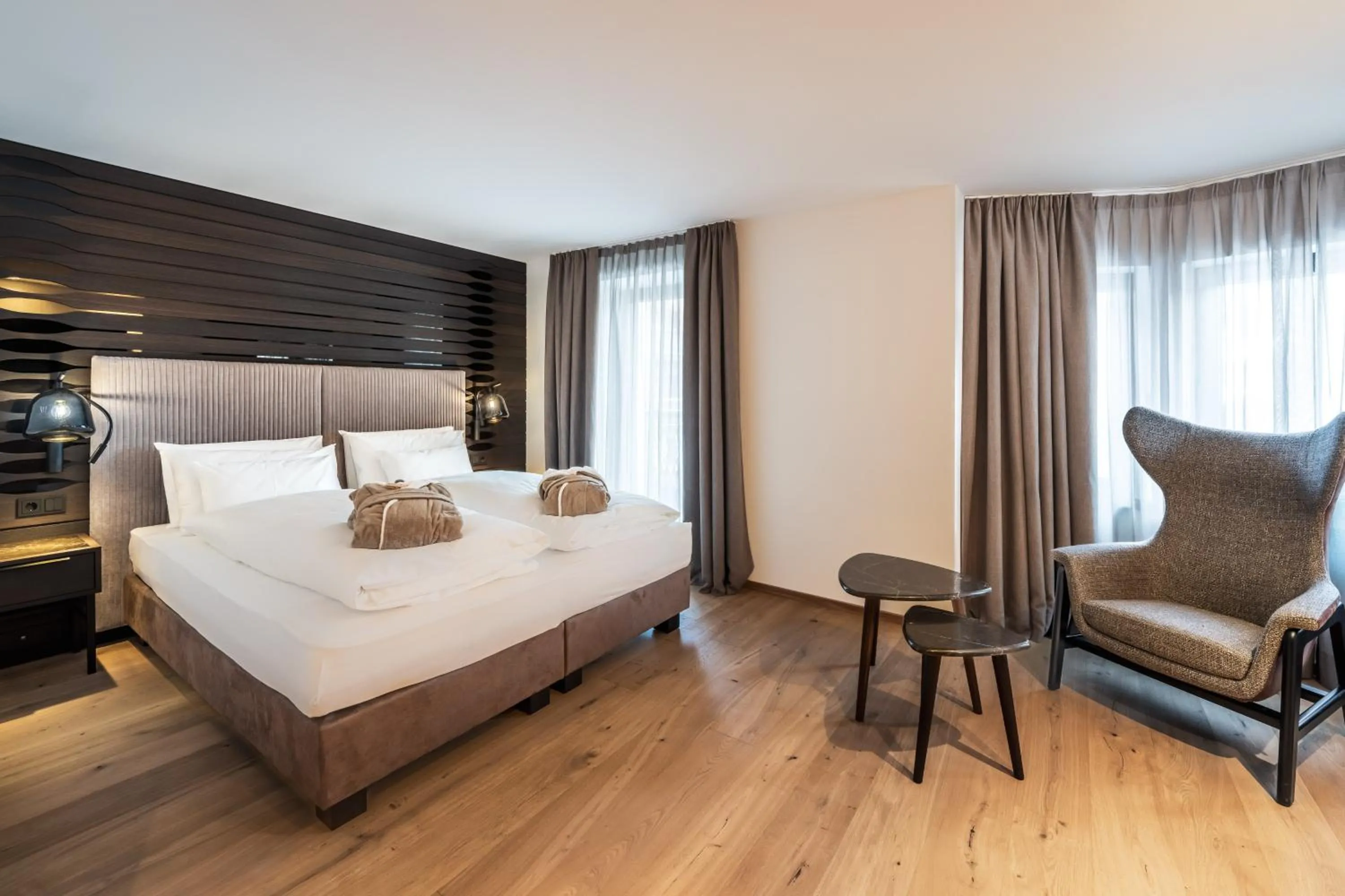 Bedroom, Bed in Stella Hotel - My Dolomites Experience