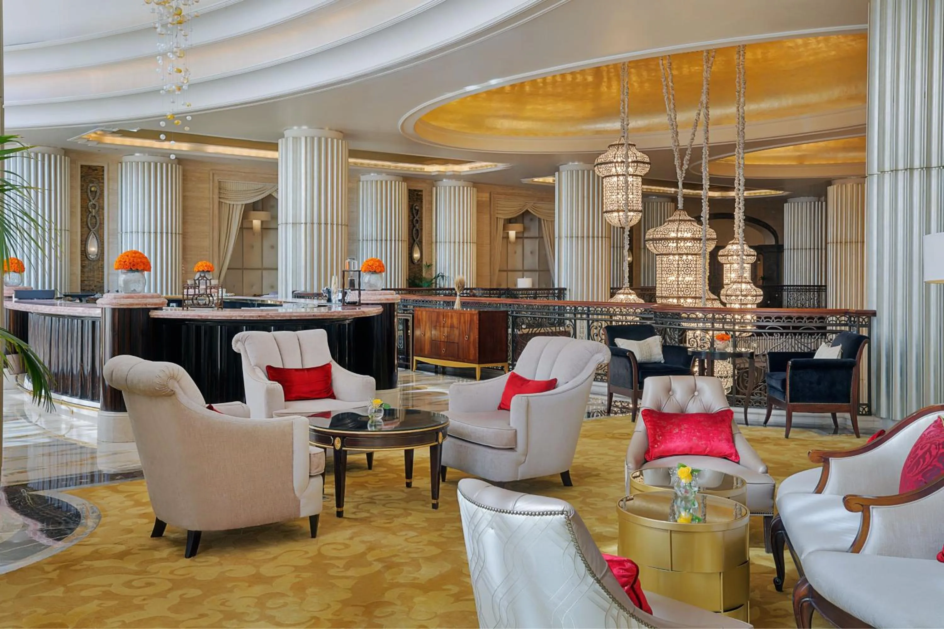 Lounge or bar in The St. Regis Abu Dhabi