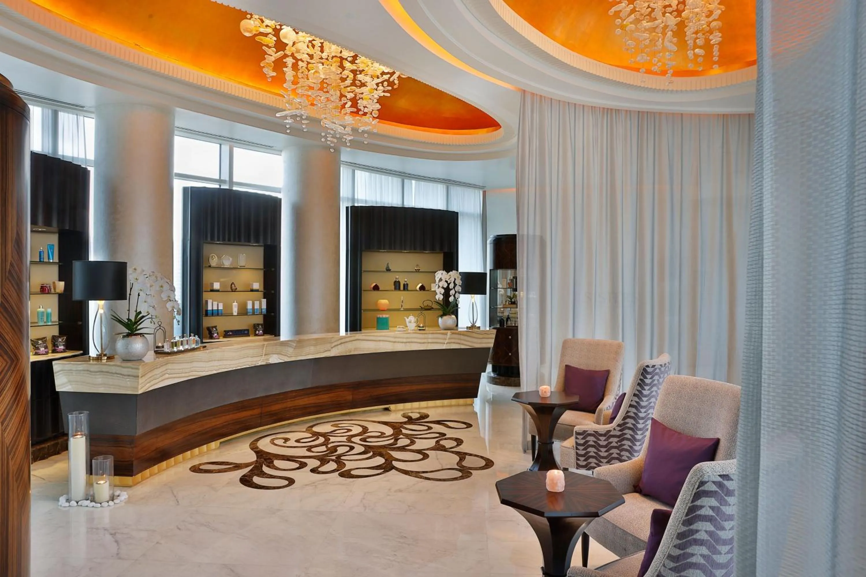 Lobby or reception in The St. Regis Abu Dhabi