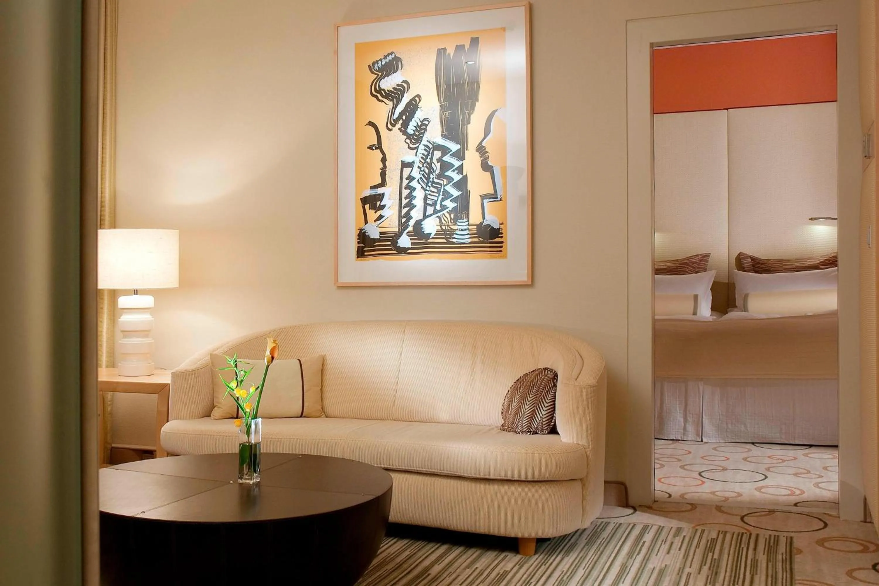 Photo of the whole room, Bed in Sheraton Berlin Grand Hotel Esplanade