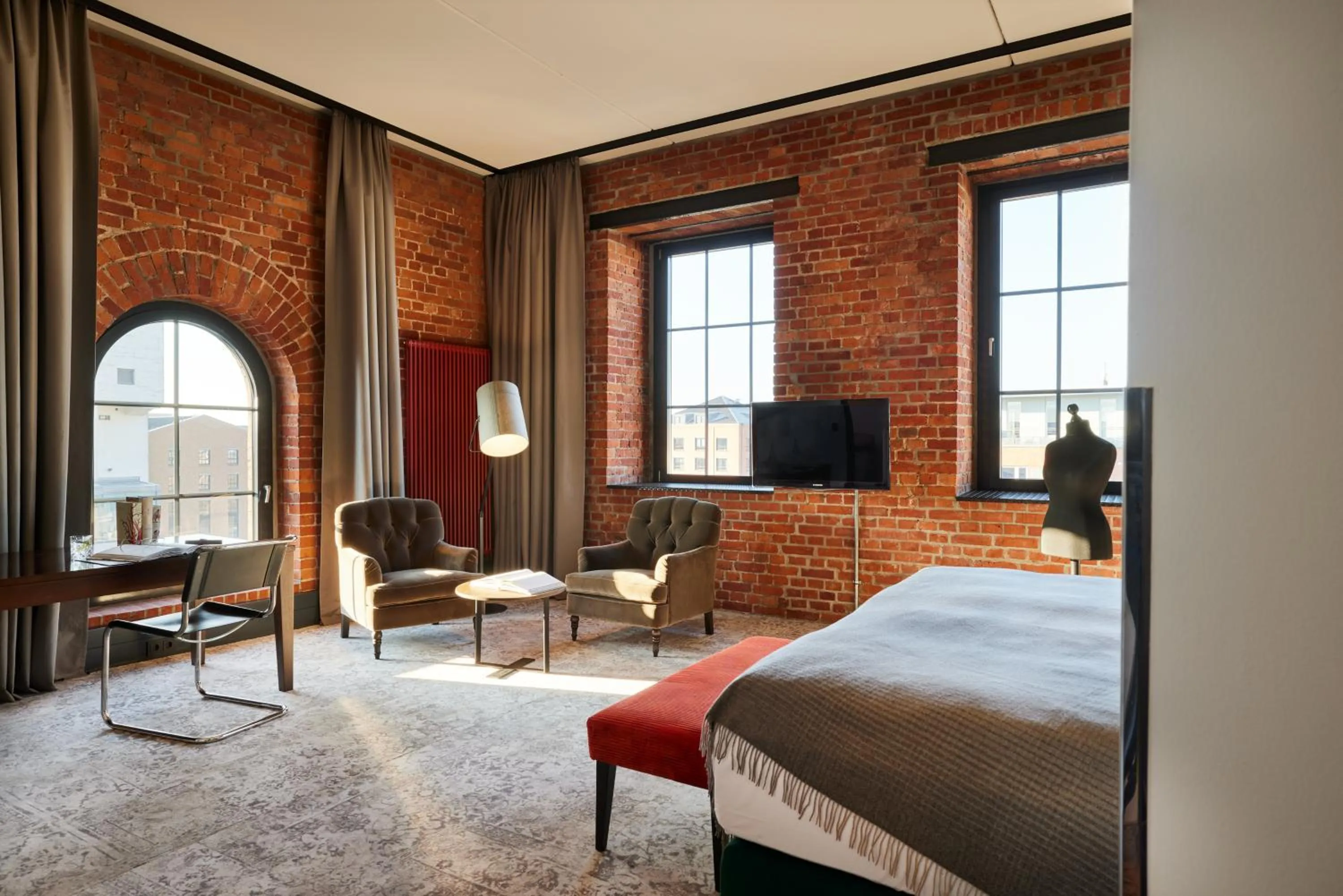 Photo of the whole room, Bed in Gastwerk Hotel Hamburg