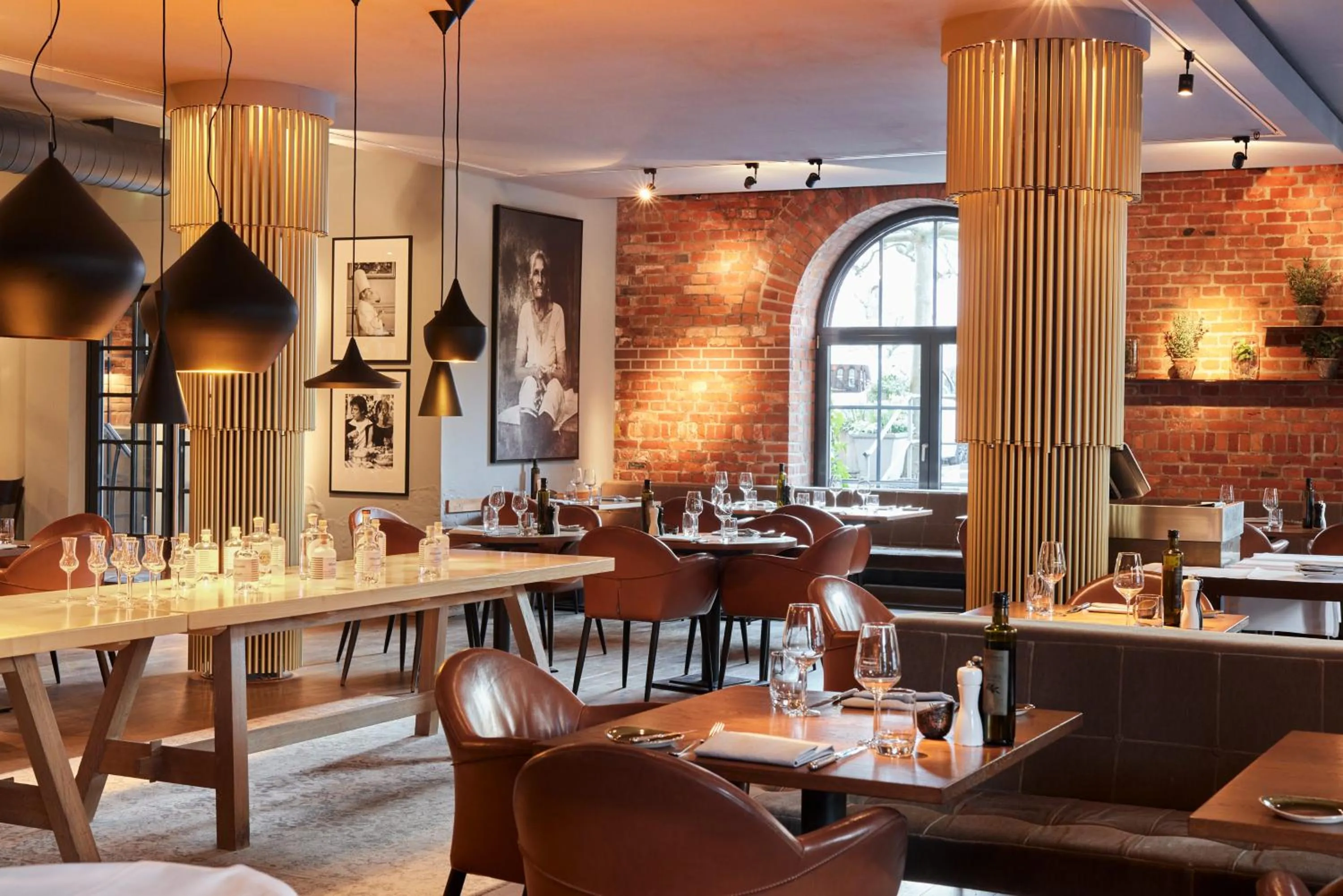 Restaurant/places to eat in Gastwerk Hotel Hamburg