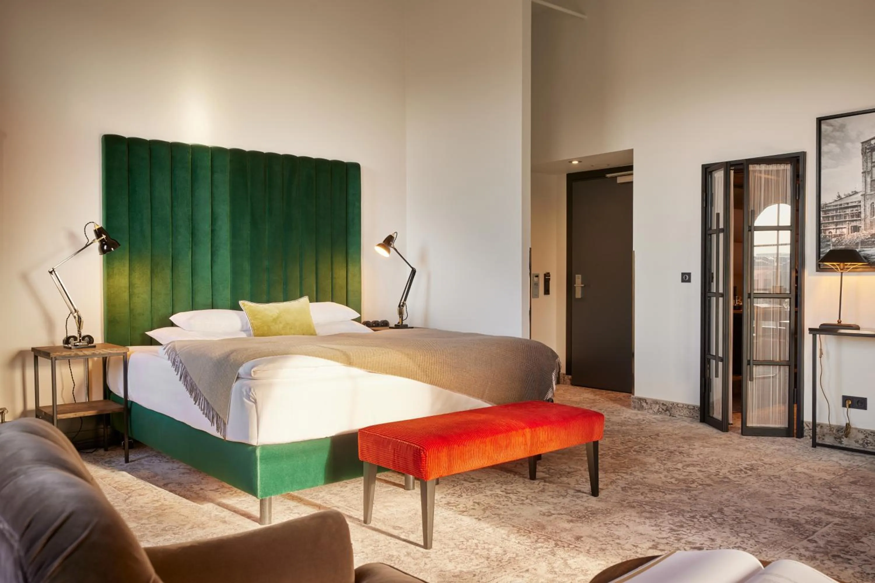 Photo of the whole room, Bed in Gastwerk Hotel Hamburg