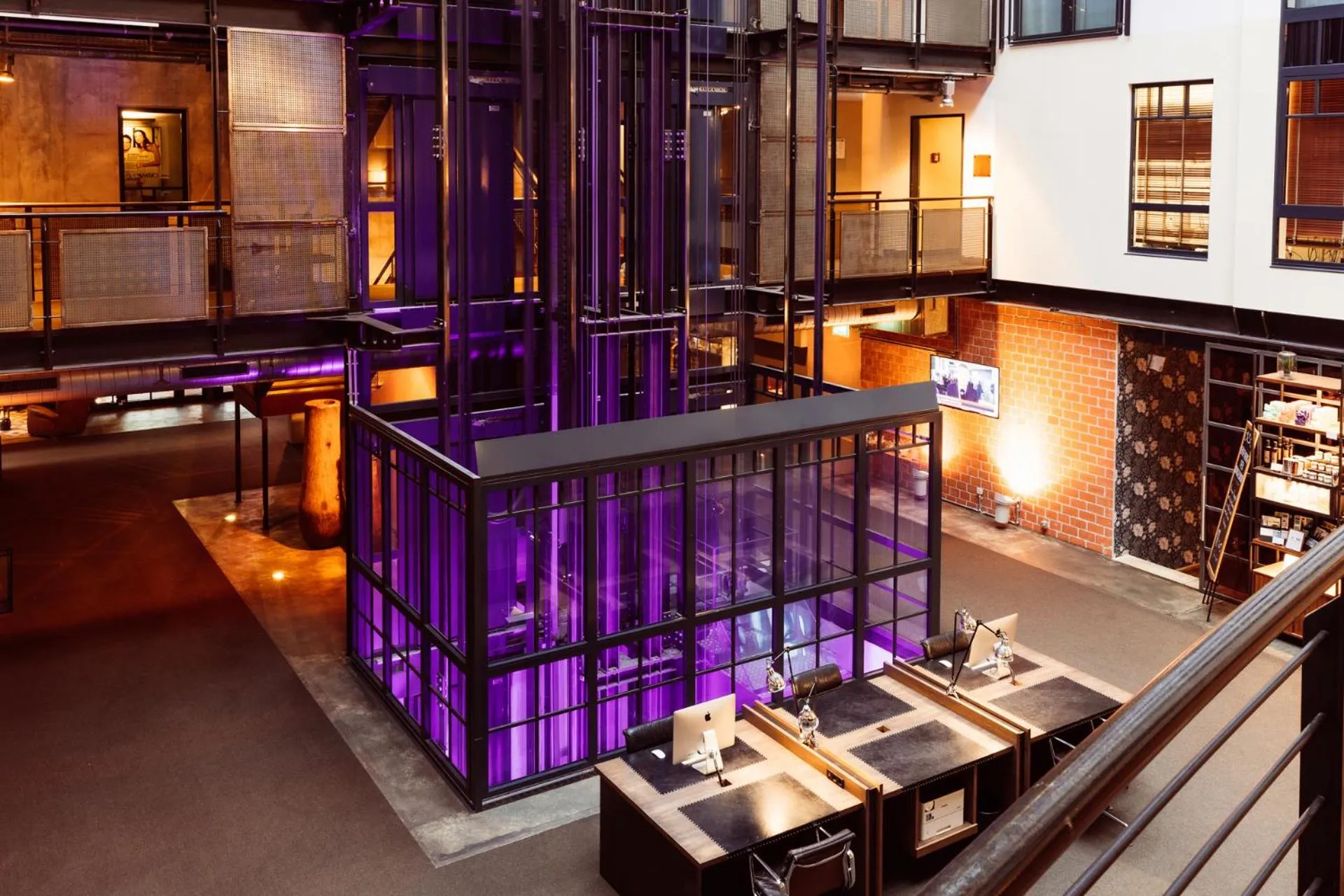 Lobby or reception in Gastwerk Hotel Hamburg