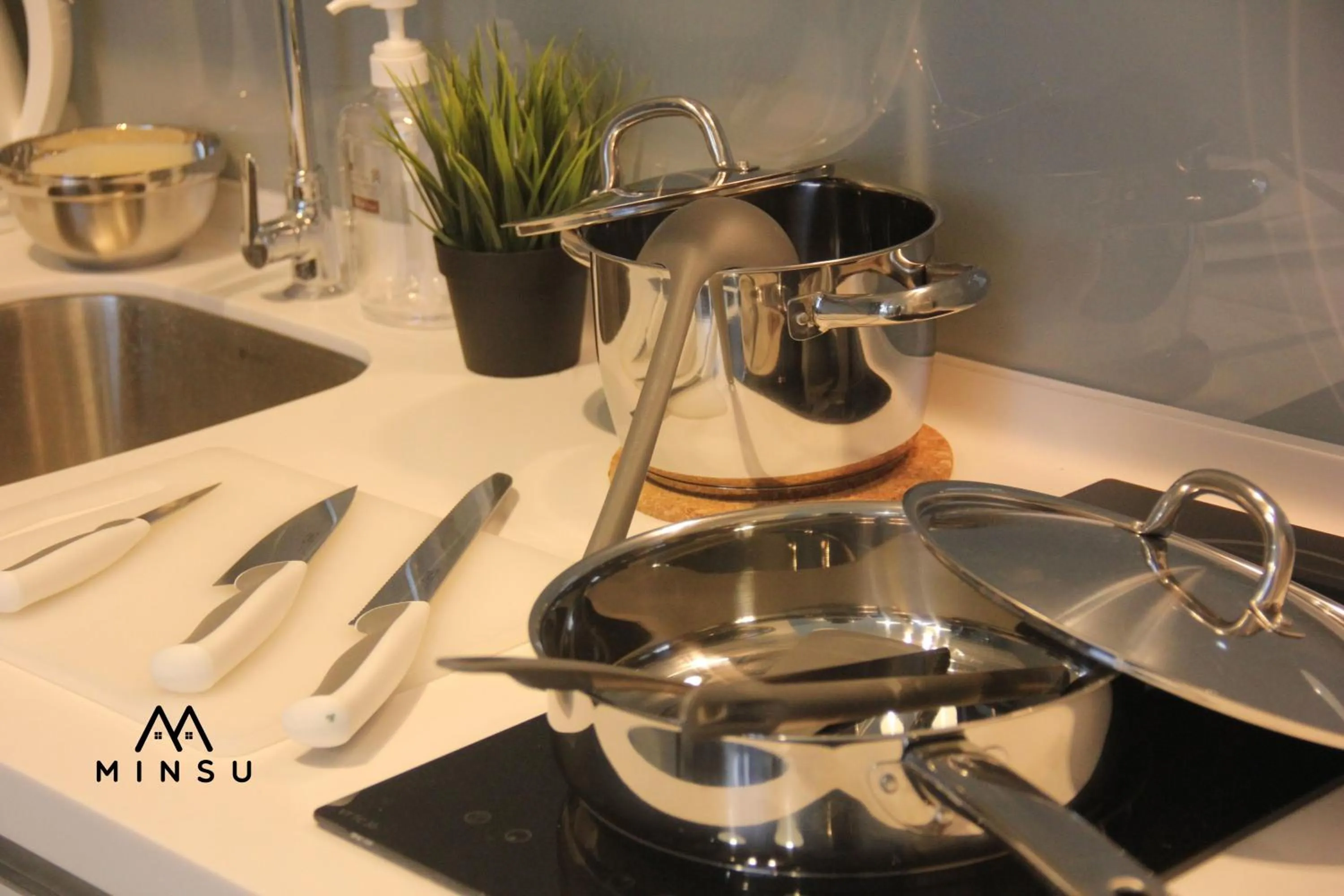 Kitchen or kitchenette in Minsu (Ekocheras)