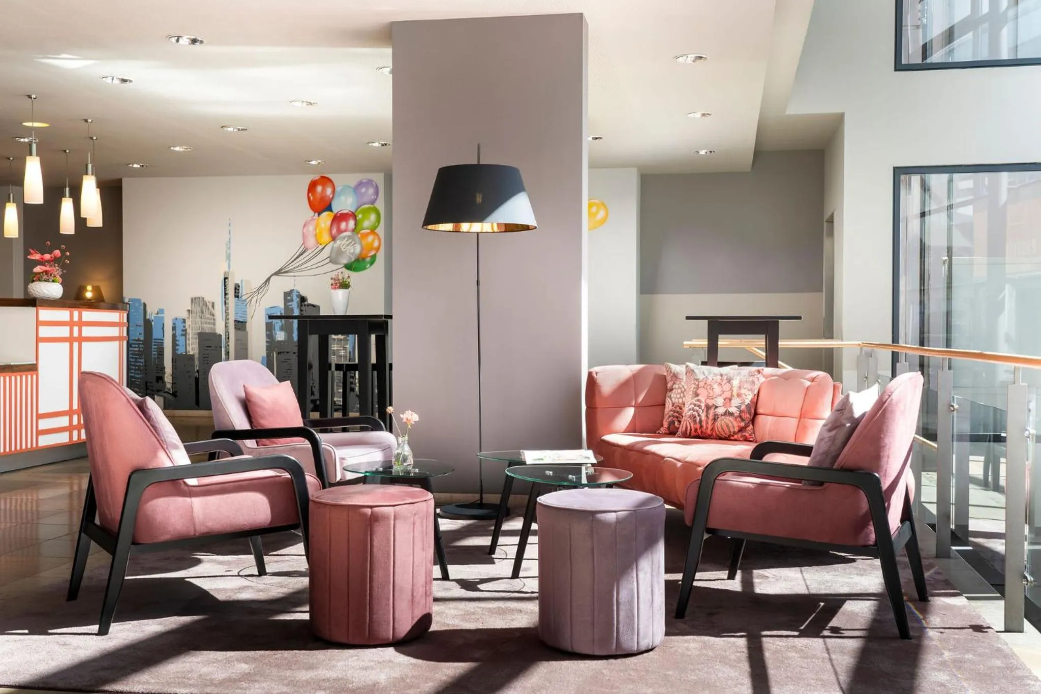 Lobby or reception in mainhaus Stadthotel Frankfurt