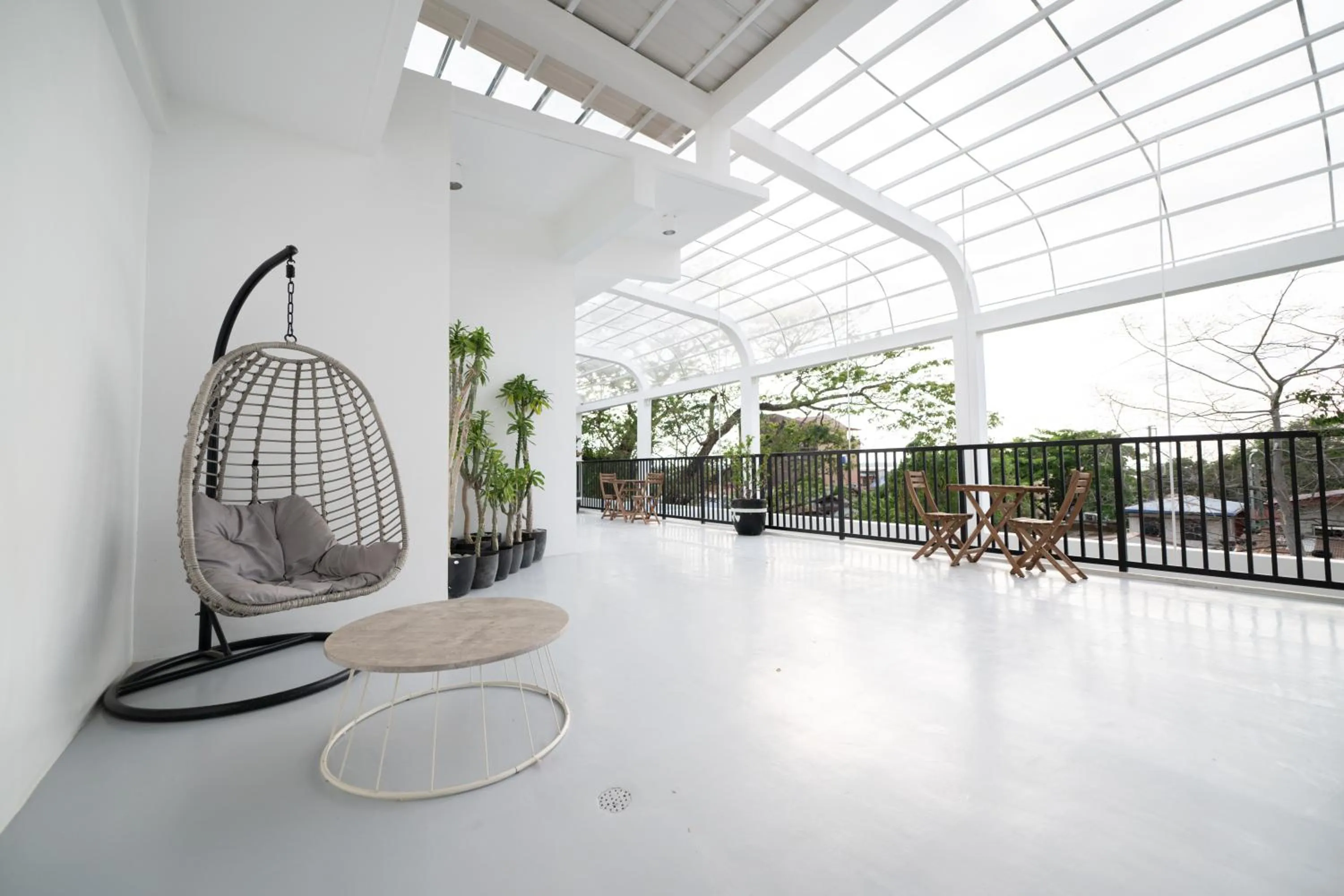 Balcony/Terrace in Kadangyan by 3BU Hostel