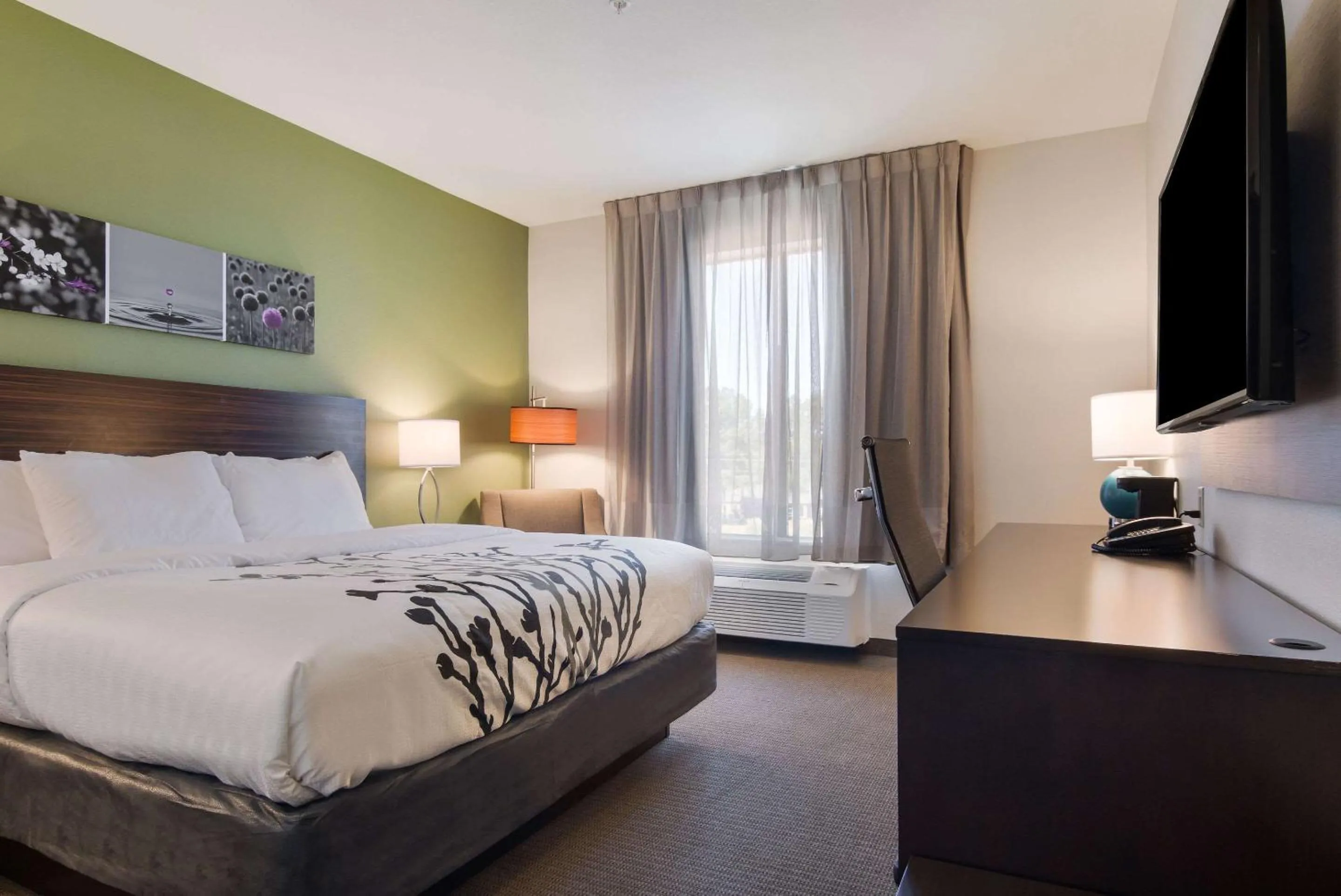 Photo of the whole room, Bed in Sleep Inn East Camden