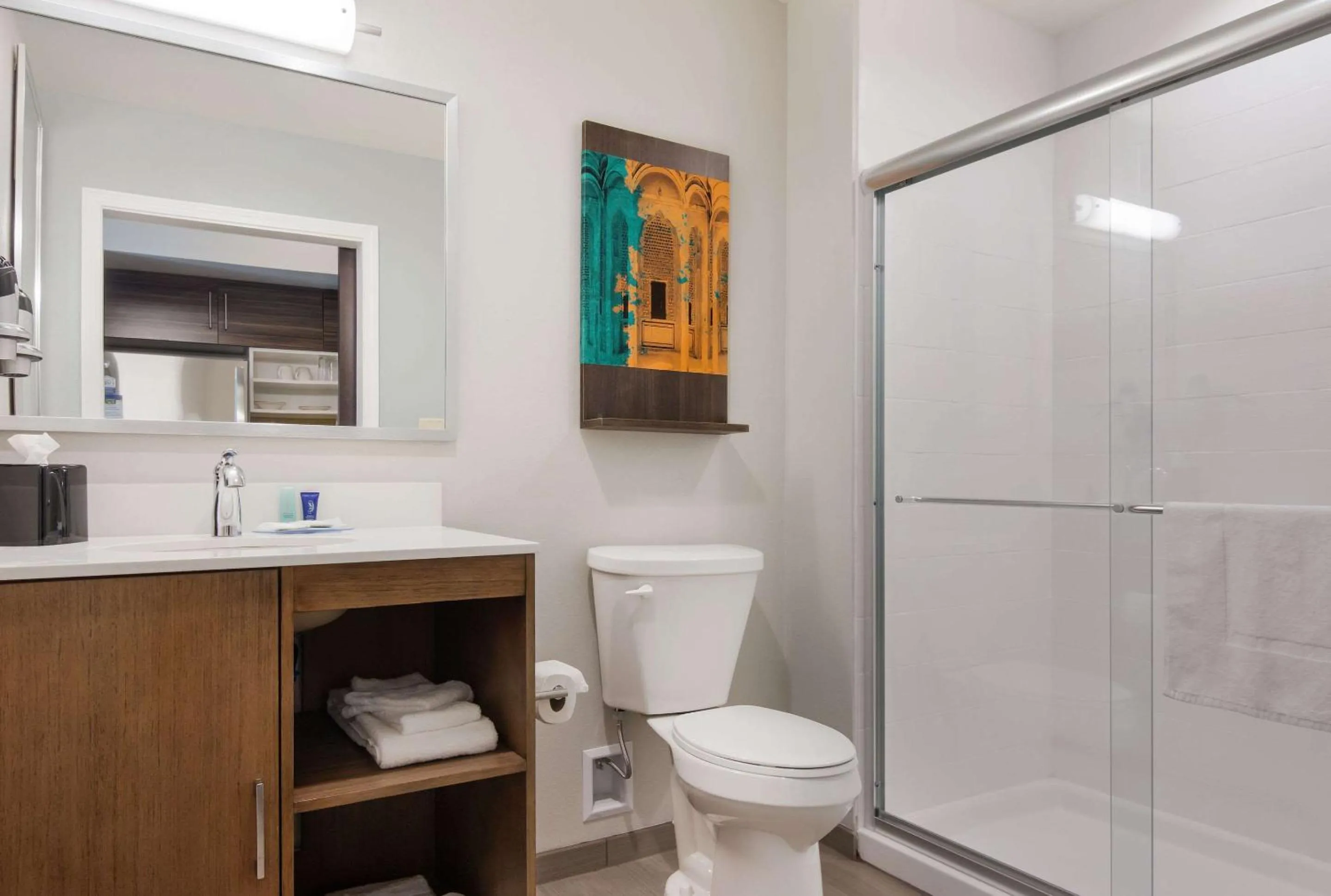 Bathroom in MainStay Suites East Camden